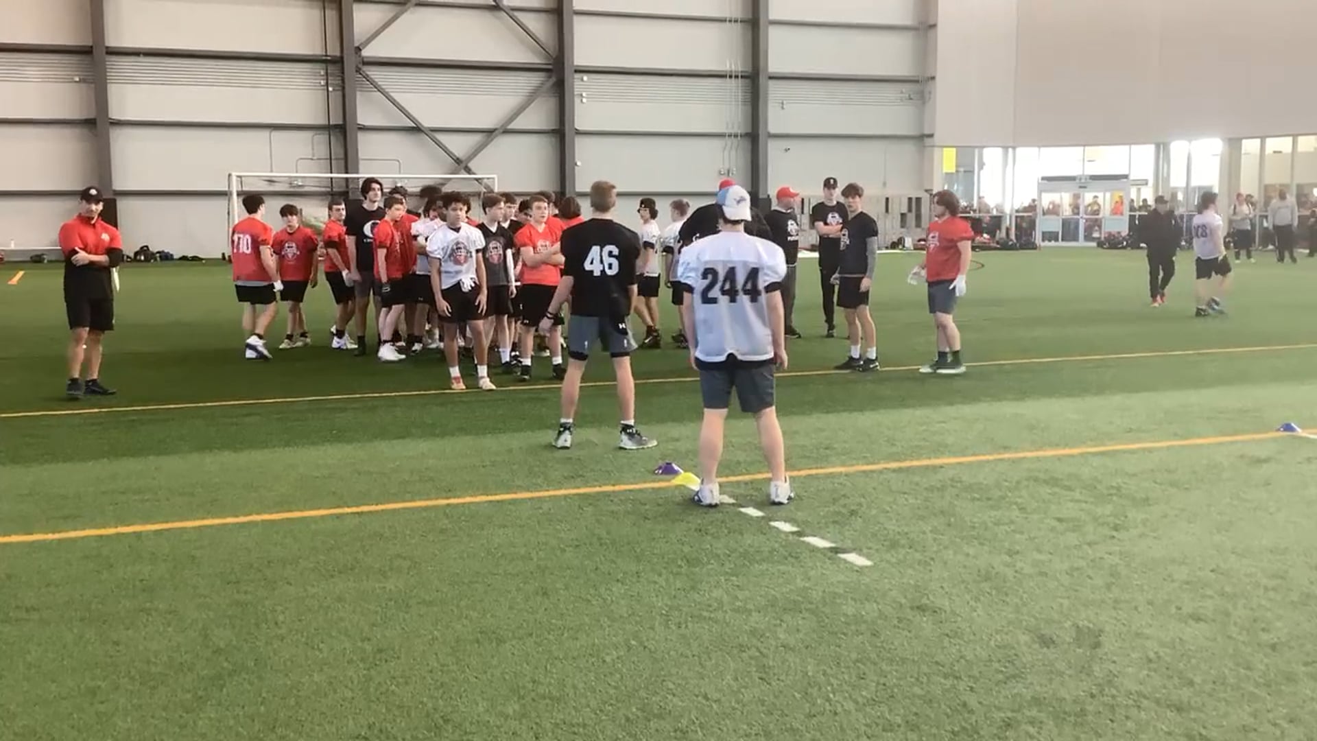 Watch mateo lopetrone's 5-10-5 Agility: 4.84 seconds