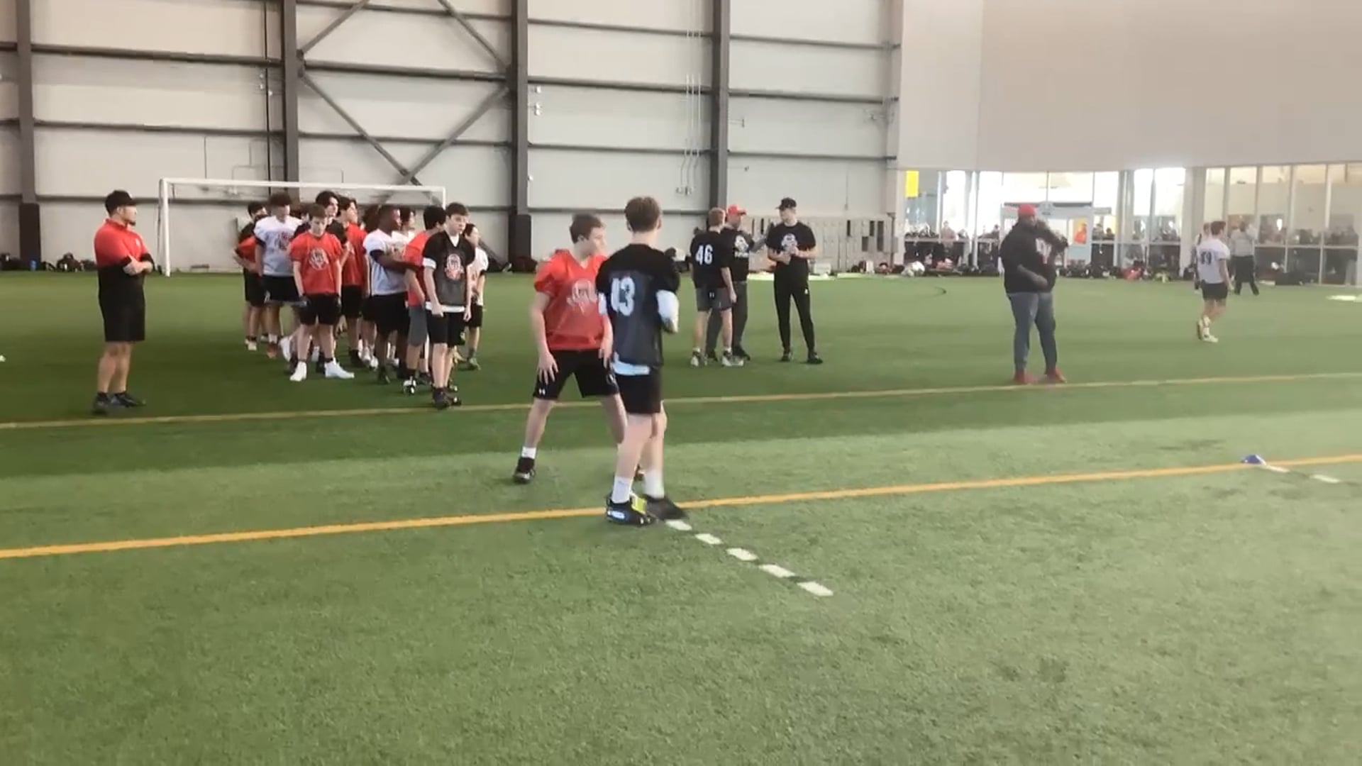 Watch PurpleShift athlete's 5-10-5 Agility: 5.11 seconds