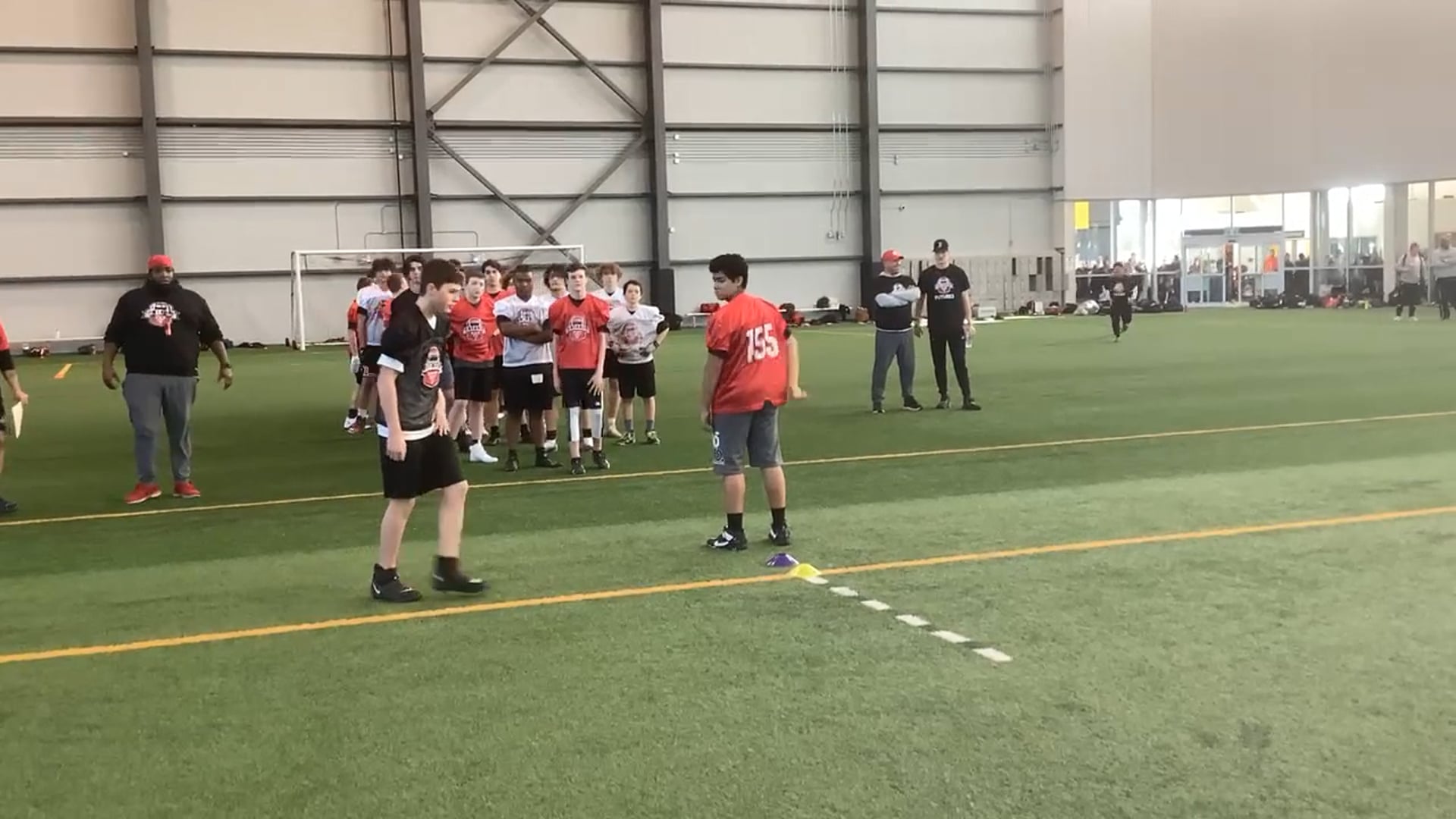 Watch kaleb andress's 5-10-5 Agility: 4.81 seconds