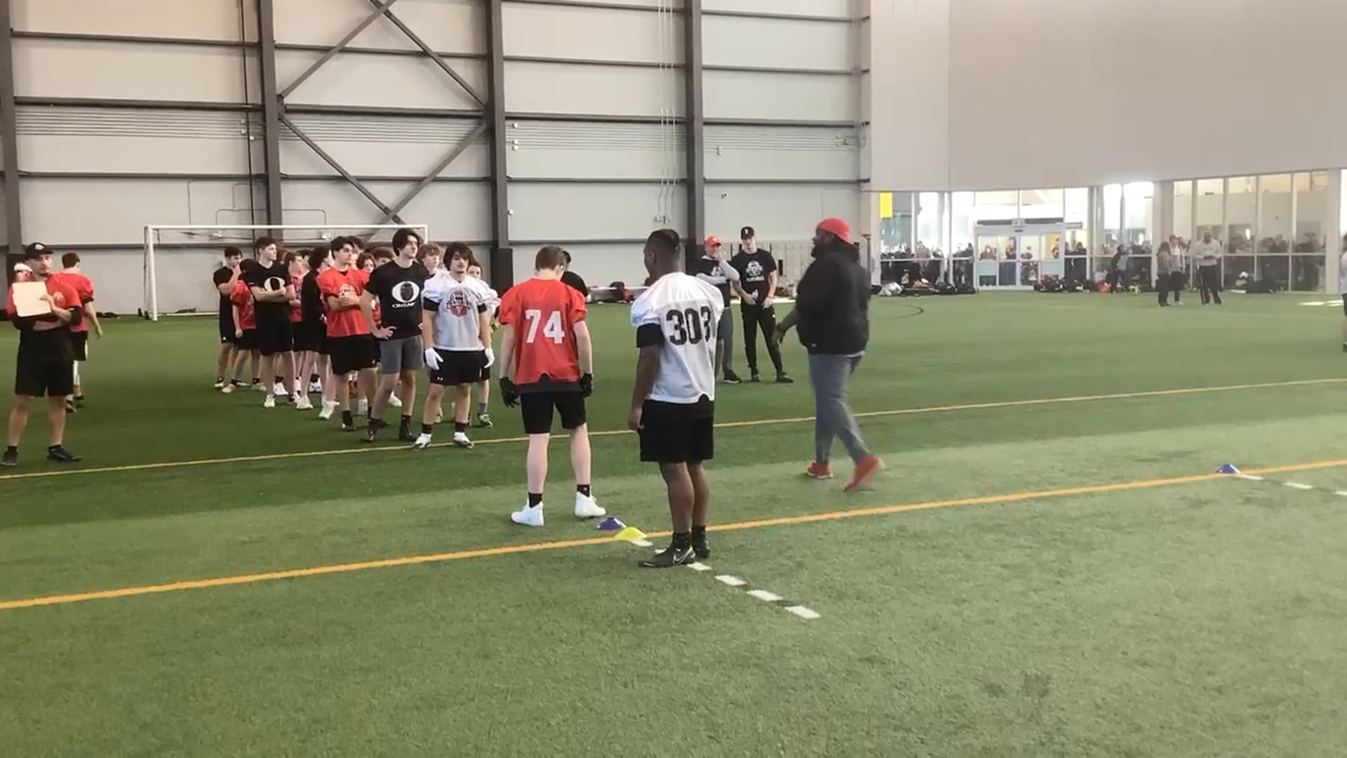 Watch PurpleShift athlete's 5-10-5 Agility: 4.87 seconds