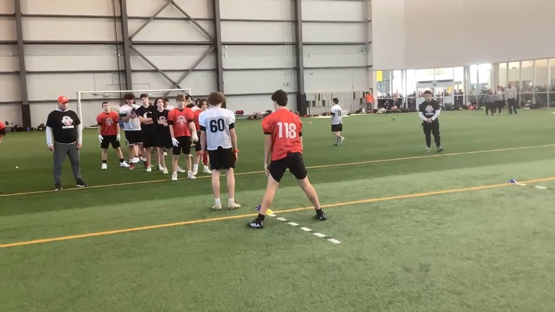 Watch christopher kaskampas's 5-10-5 Agility: 5.21 seconds