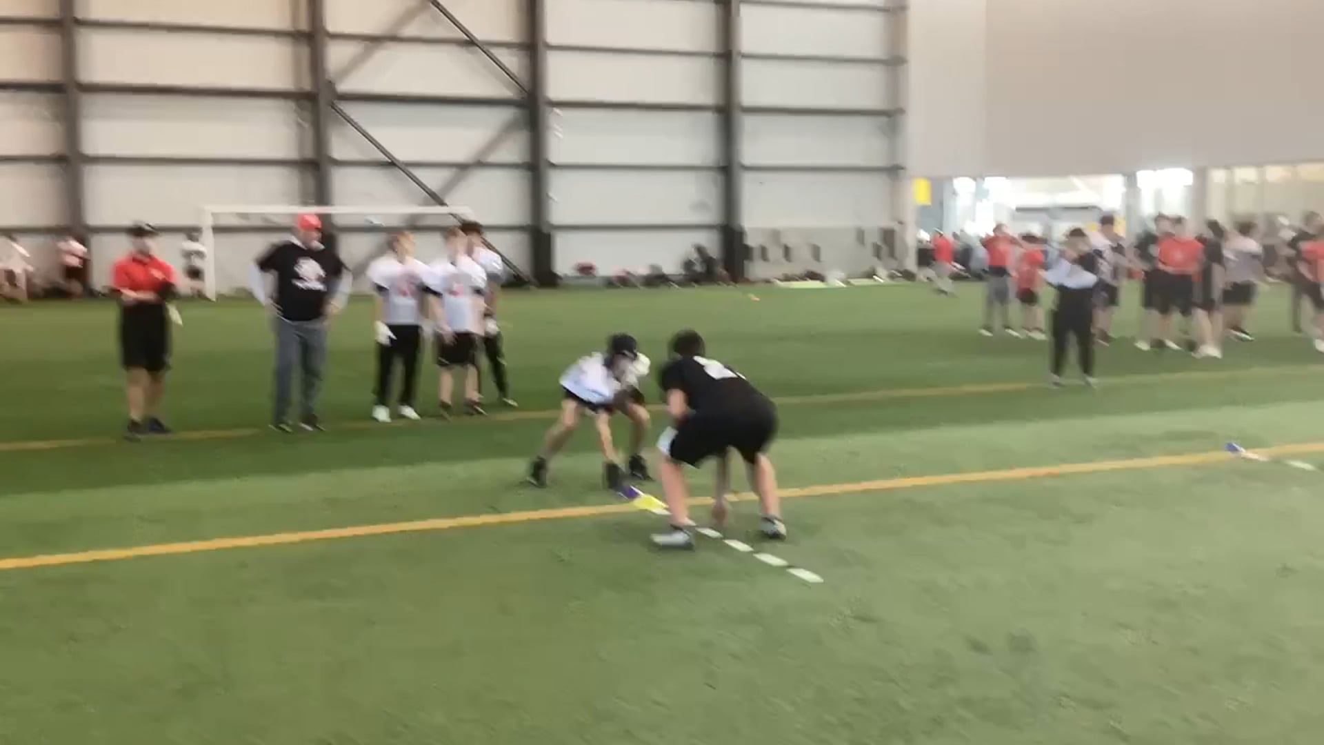 Watch pj fera's 5-10-5 Agility: 5.04 seconds