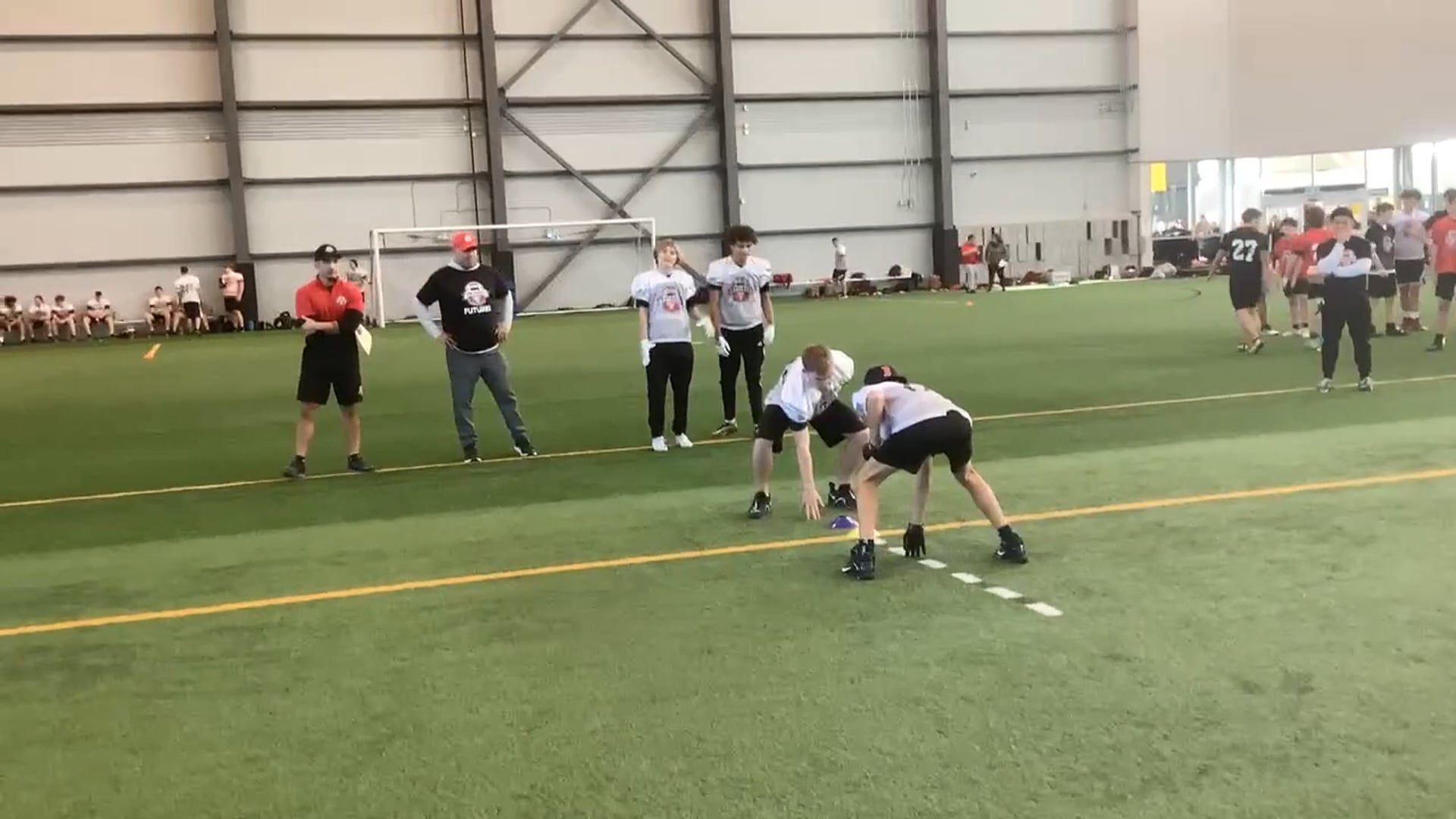 Watch PurpleShift athlete's 5-10-5 Agility: 5.31 seconds