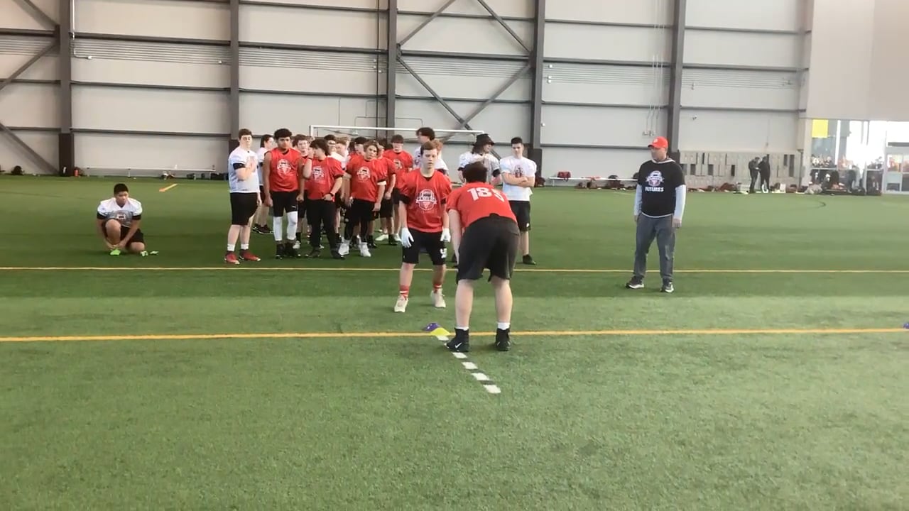 Watch PurpleShift athlete's 5-10-5 Agility: 5.2 seconds