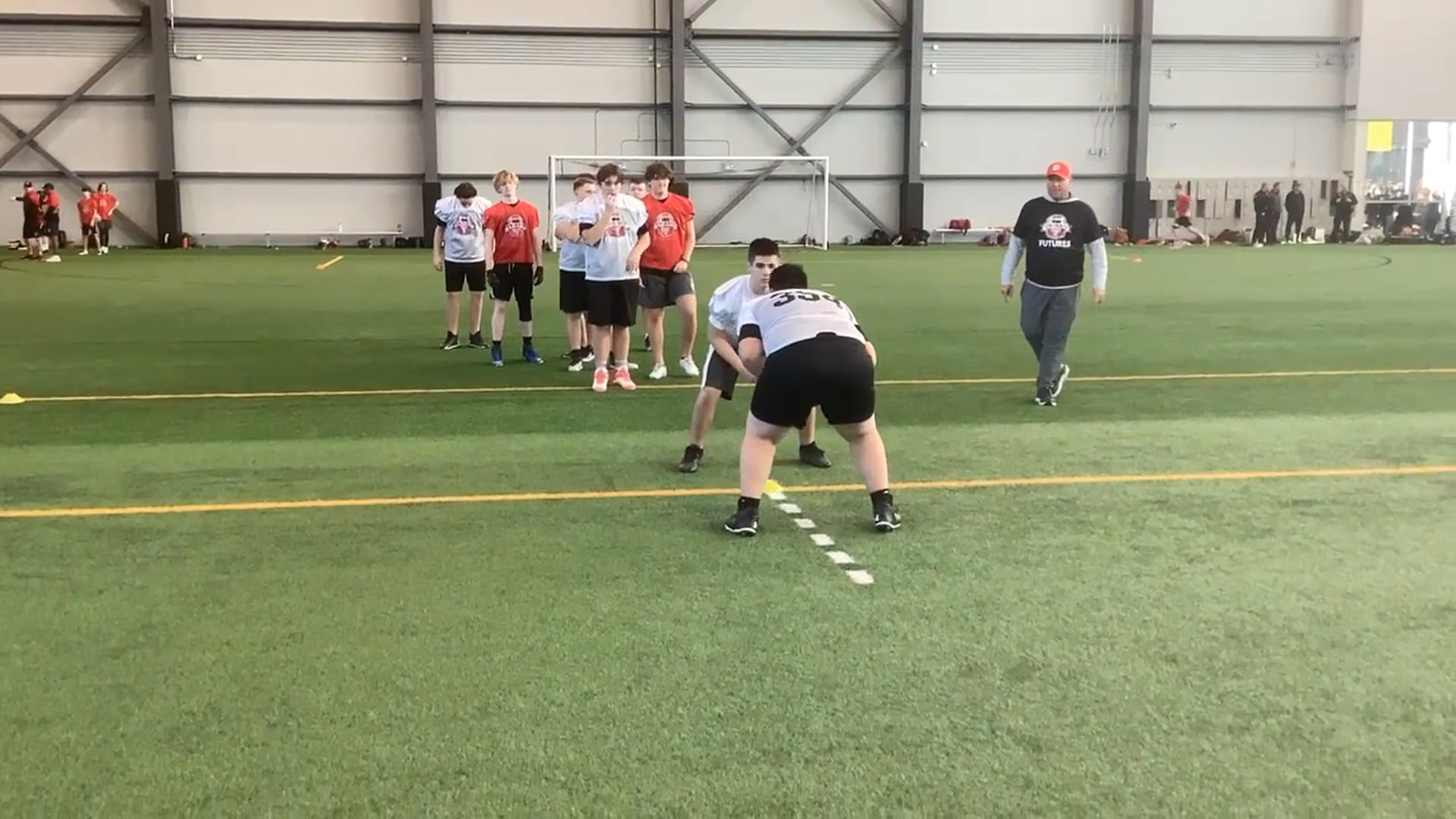 Watch PurpleShift athlete's 5-10-5 Agility: 5.27 seconds