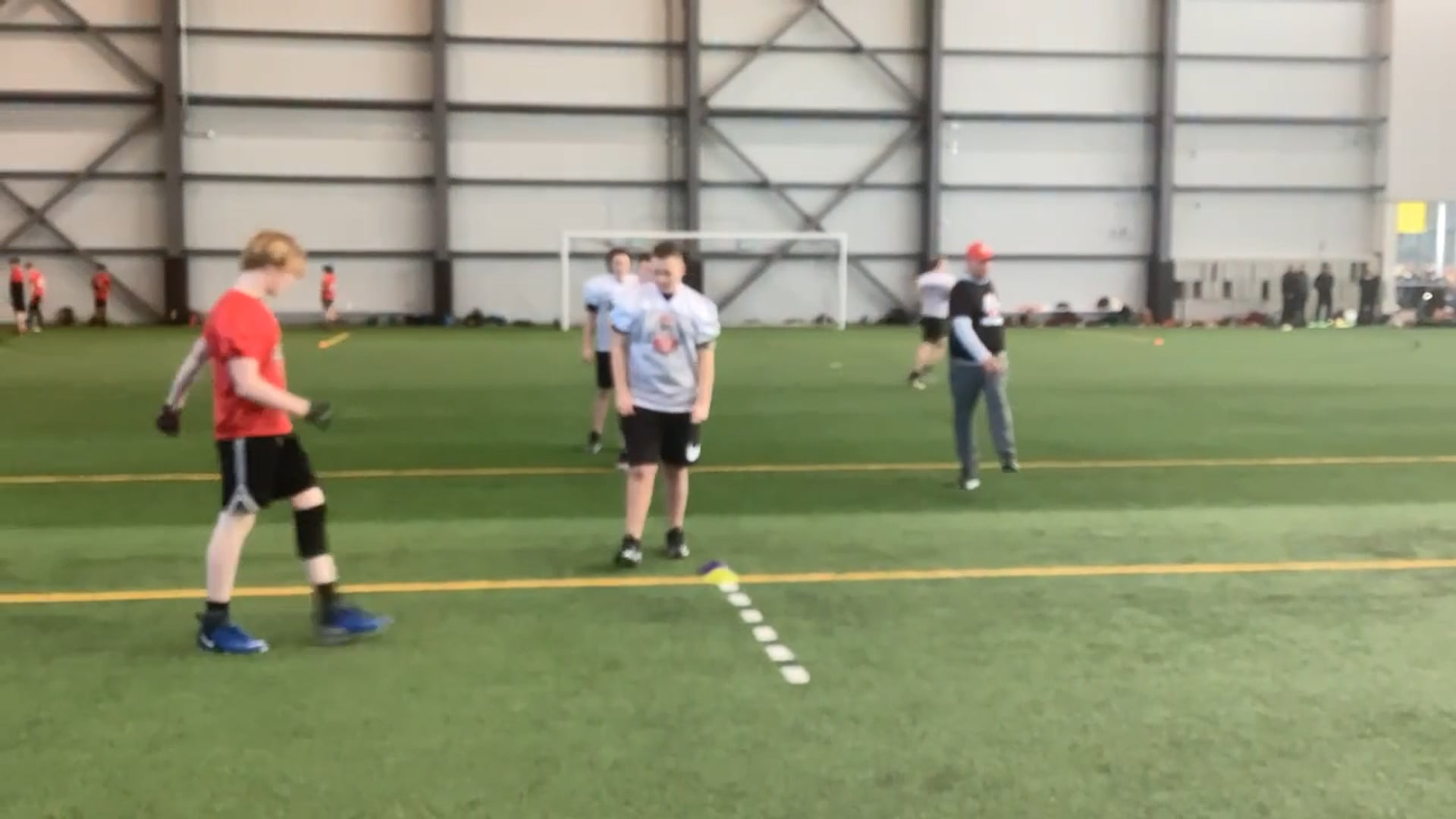 Watch PurpleShift athlete's 5-10-5 Agility: 5.24 seconds