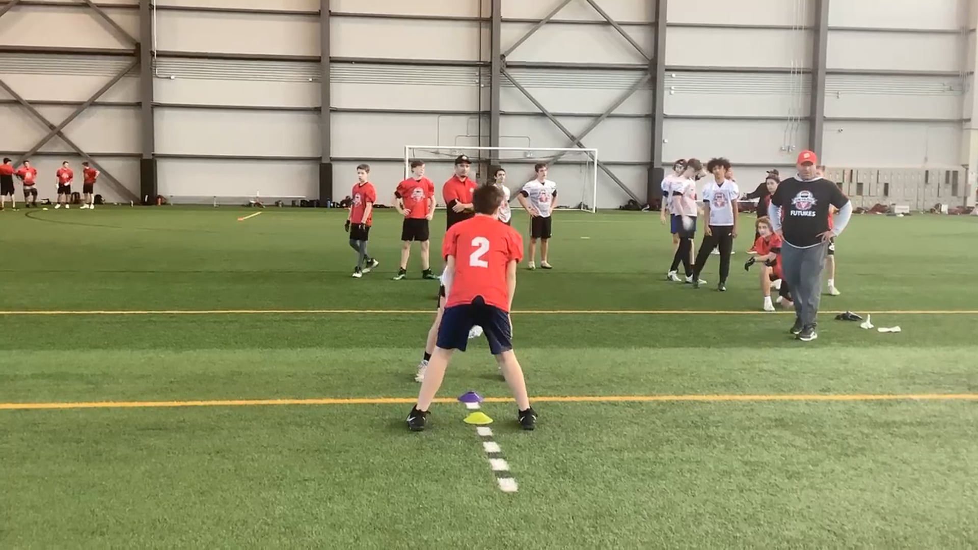 Watch wesley dostal's 5-10-5 Agility: 5.17 seconds