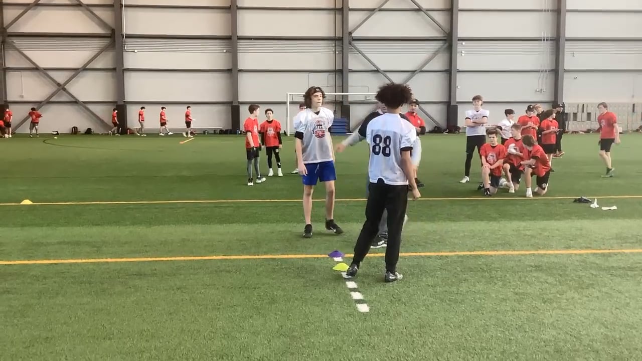 Watch spencer hume's 5-10-5 Agility: 4.84 seconds