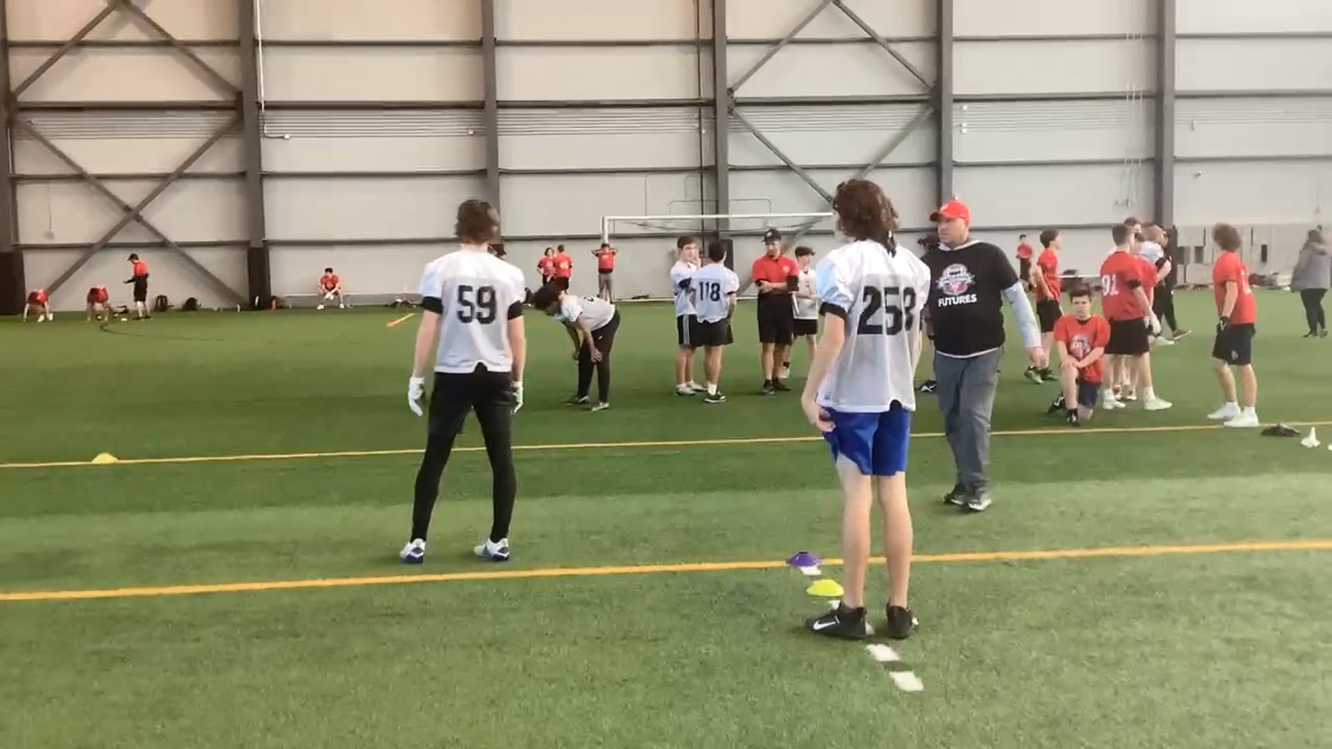 Watch liam finley's 5-10-5 Agility: 4.52 seconds