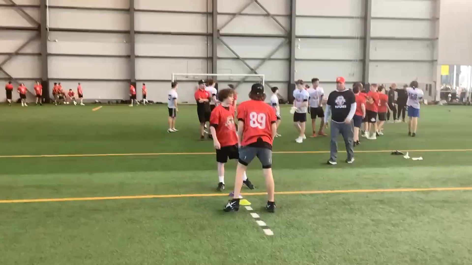 Watch charlie holt's 5-10-5 Agility: 5.27 seconds