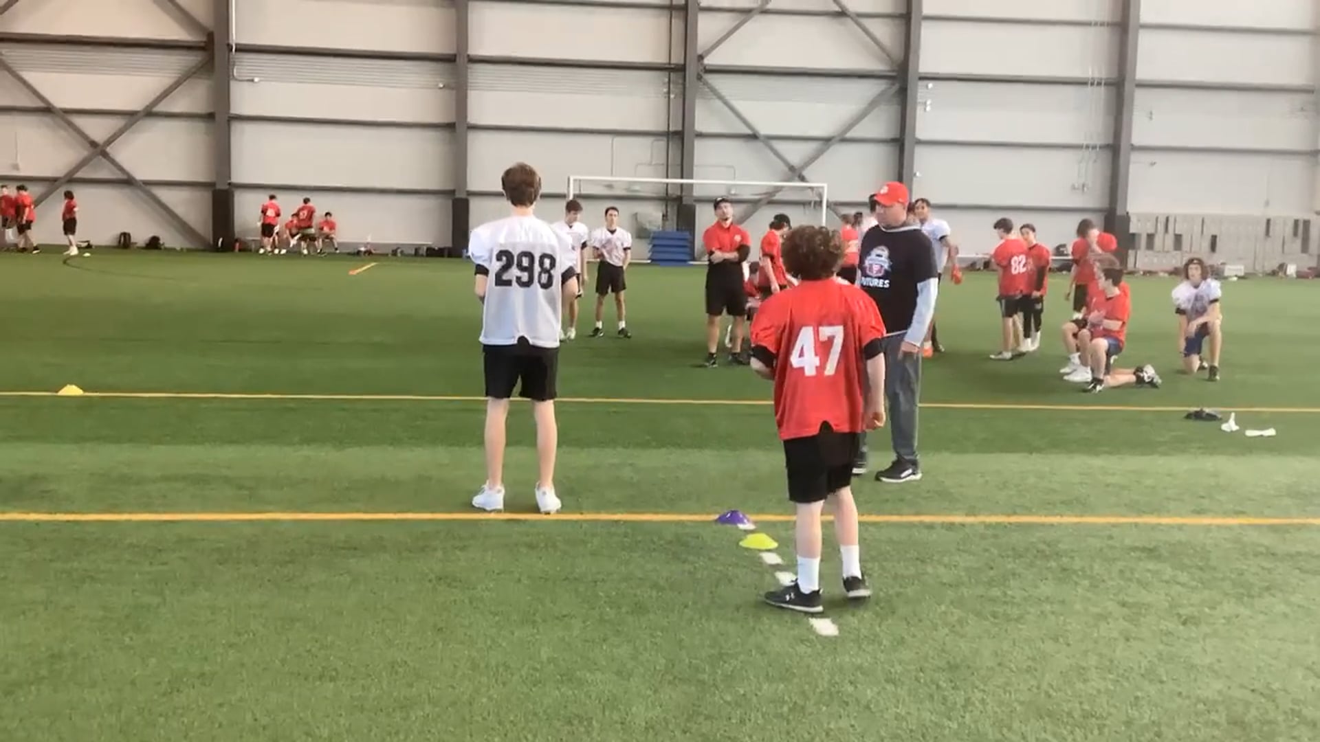 Watch charlie holt's 5-10-5 Agility: 5.14 seconds