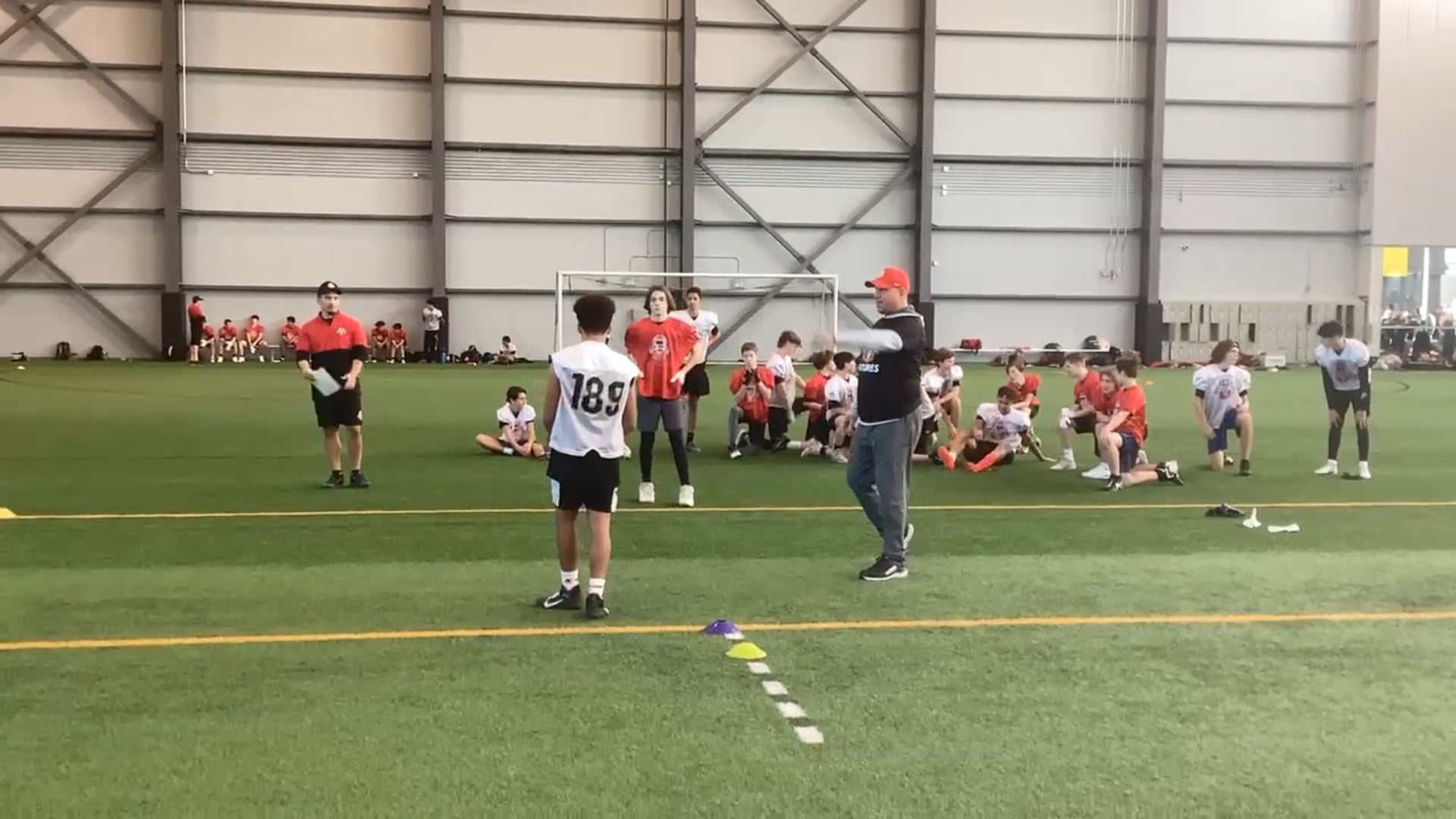 Watch malichai neptune's 5-10-5 Agility: 5.27 seconds