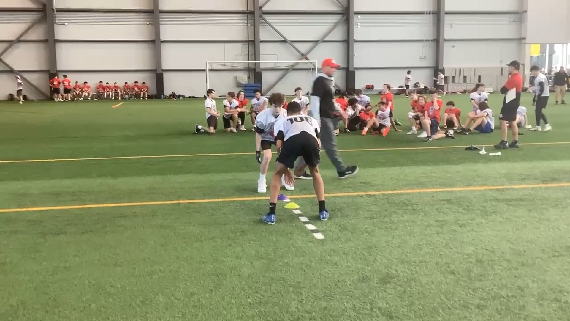 Watch cassius peterson's 5-10-5 Agility: 4.84 seconds