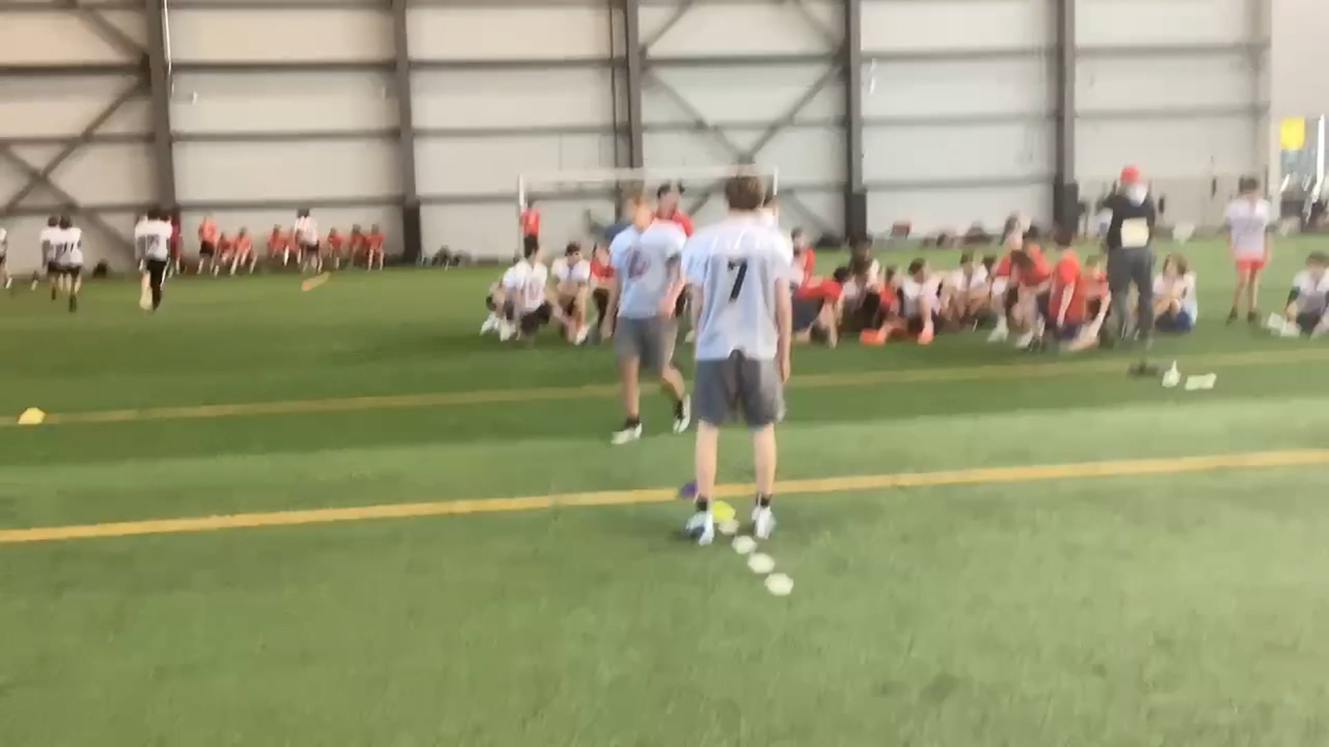 Watch PurpleShift athlete's 5-10-5 Agility: 5.21 seconds