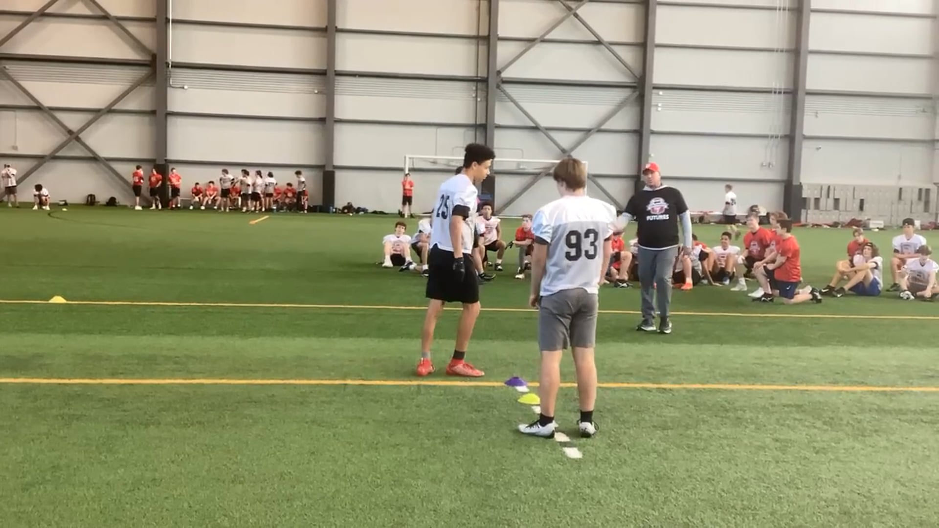 Watch PurpleShift athlete's 5-10-5 Agility: 4.74 seconds