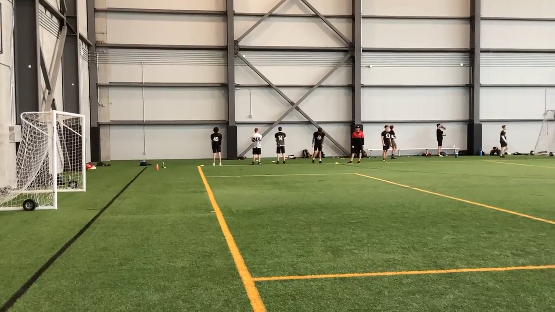 Watch kaleb andress's 40 Yard Dash: 5.5 seconds
