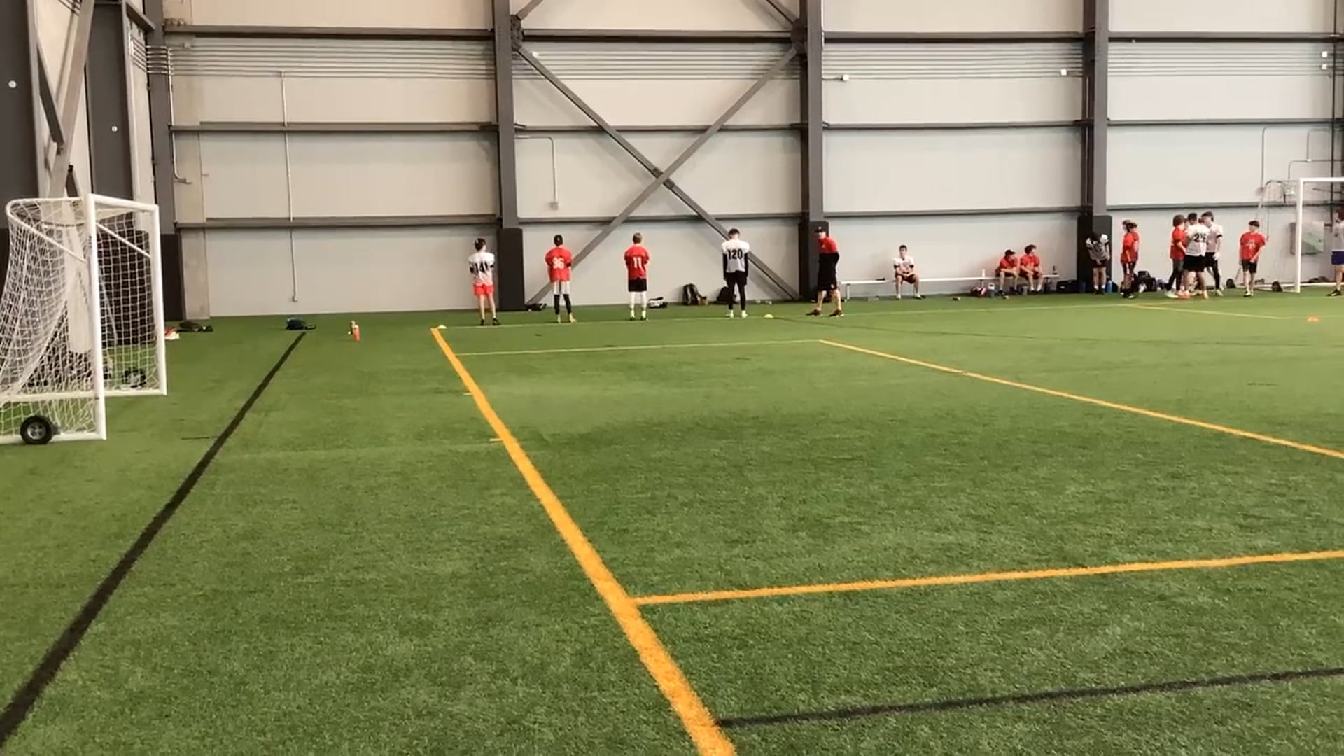 Watch andrew centurami's 40 Yard Dash: 5.44 seconds