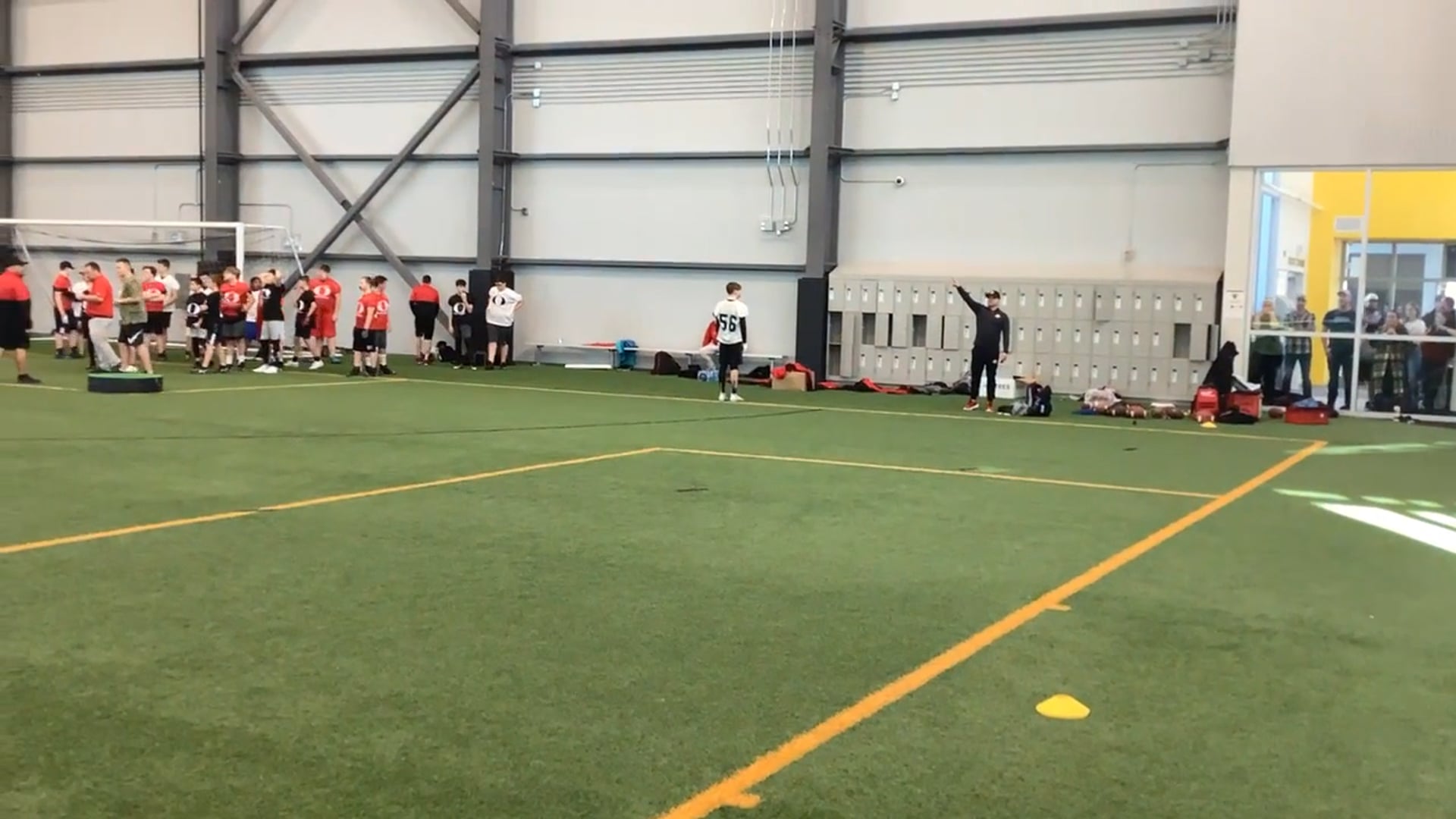 Watch jameson moore's 40 Yard Dash: 5.27 seconds