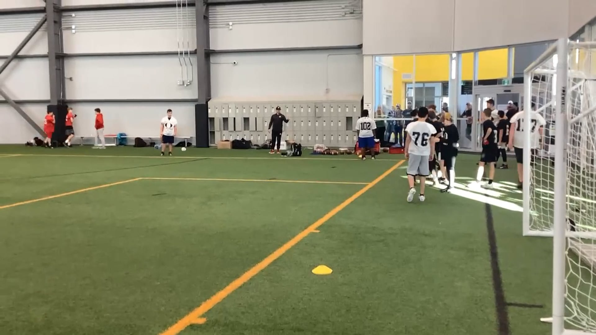 Watch PurpleShift athlete's 40 Yard Dash: 8.21 seconds