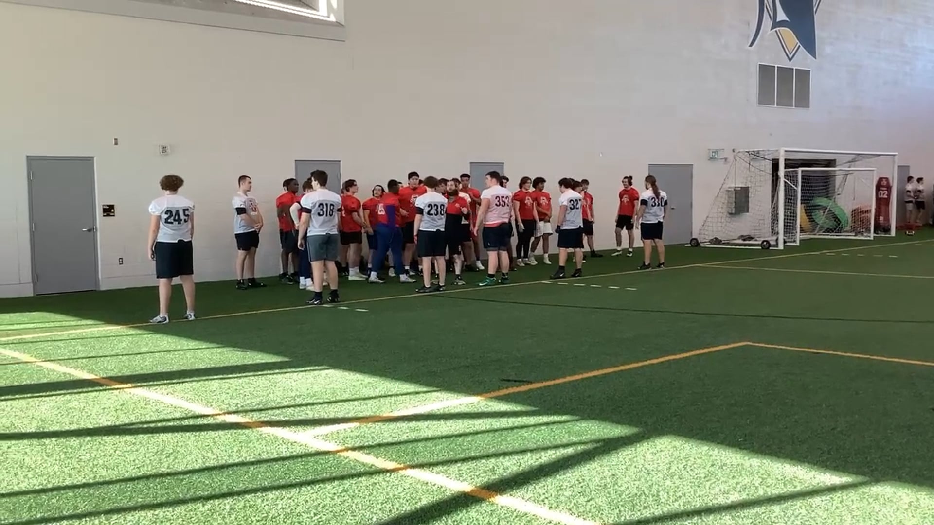 Watch PurpleShift athlete's 20 Yard Dash: 3.6 seconds