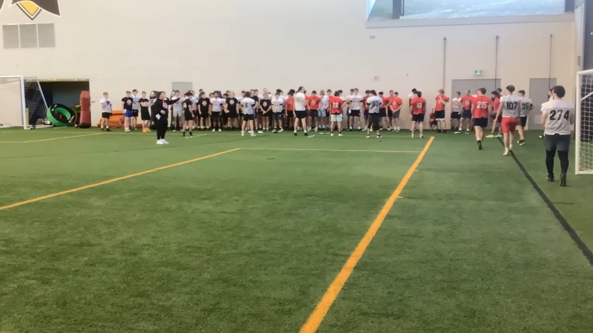 Watch PurpleShift athlete's 40 Yard Dash: 5.74 seconds