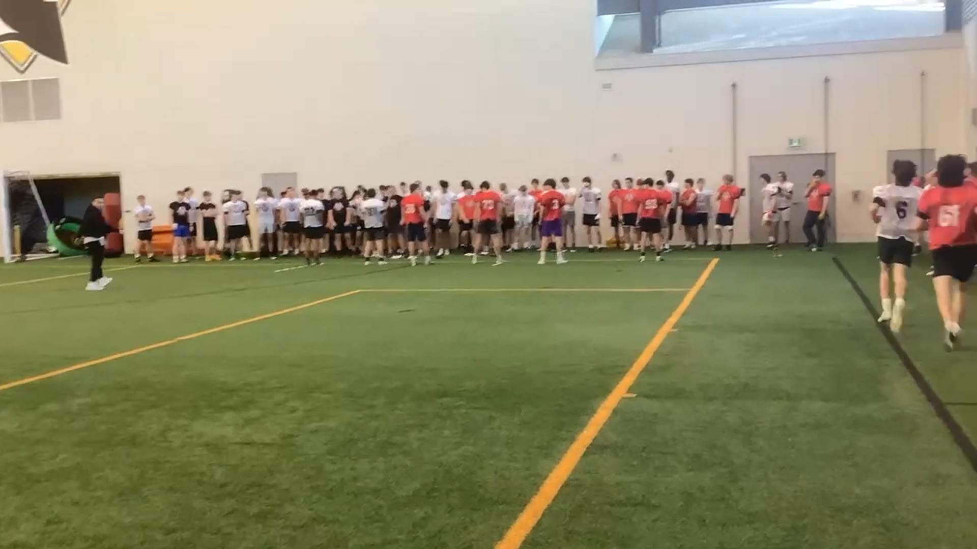 Watch spencer hyjek's 40 Yard Dash: 5 seconds