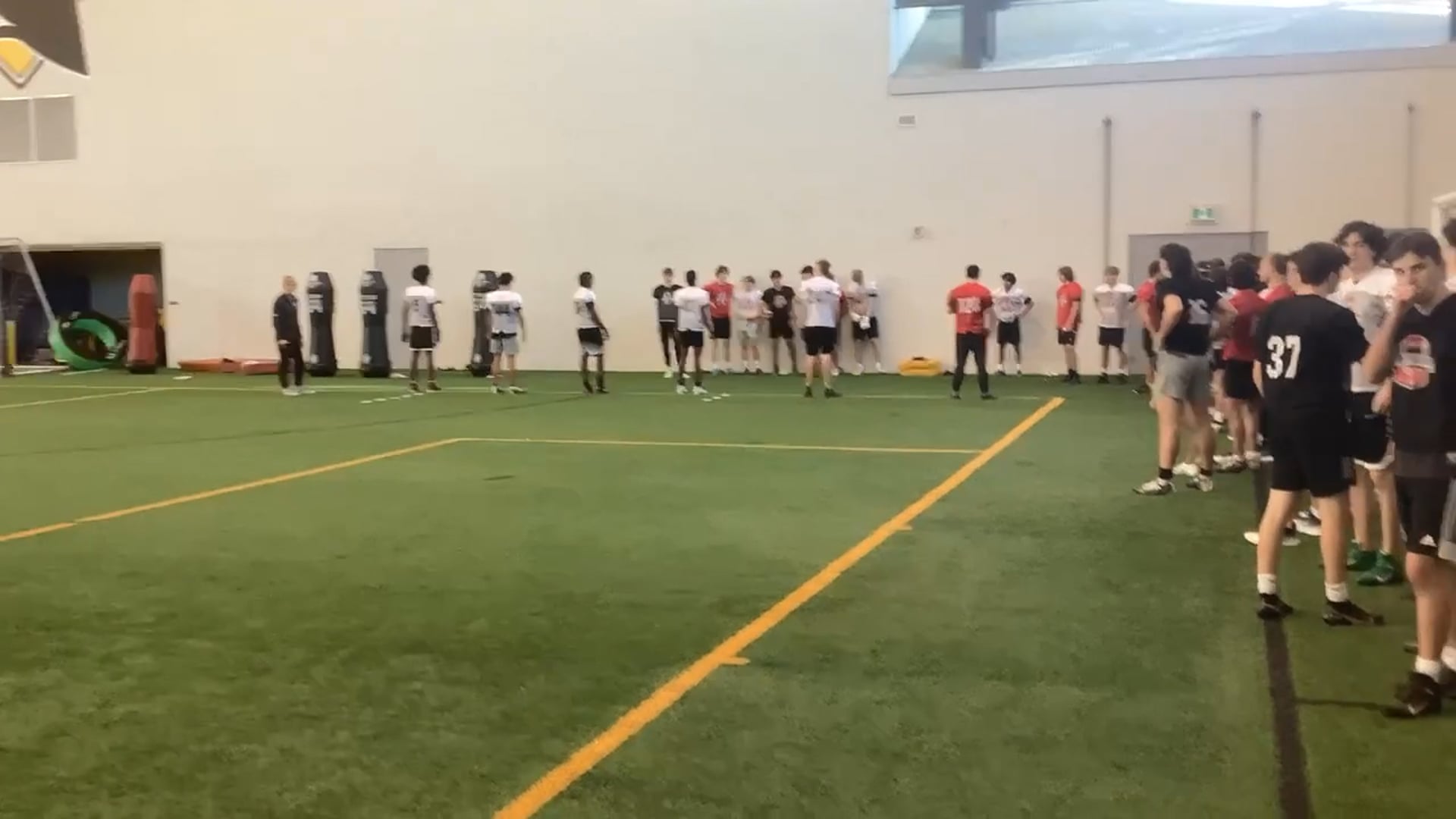 Watch braedon springer's 40 Yard Dash: 5 seconds