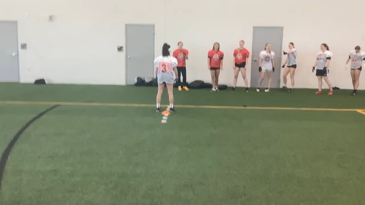 Watch jorjanna maggio's 5-10-5 Agility: 5.54 seconds