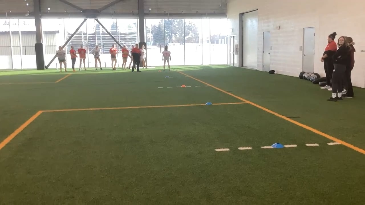 Watch jorjanna maggio's 40 Yard Dash: 6.34 seconds