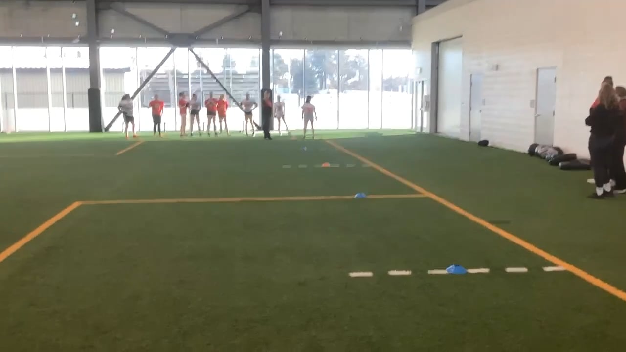 Watch jorjanna maggio's 40 Yard Dash: 6.37 seconds