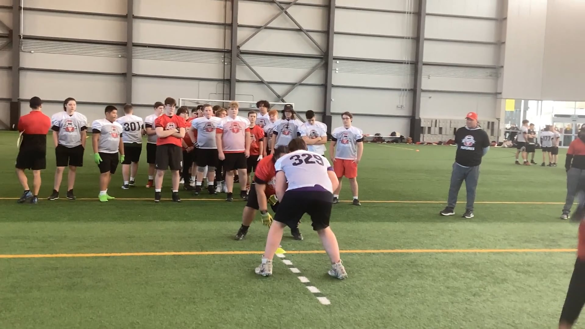 Watch noah rahn's 5-10-5 Agility: 6.64 seconds