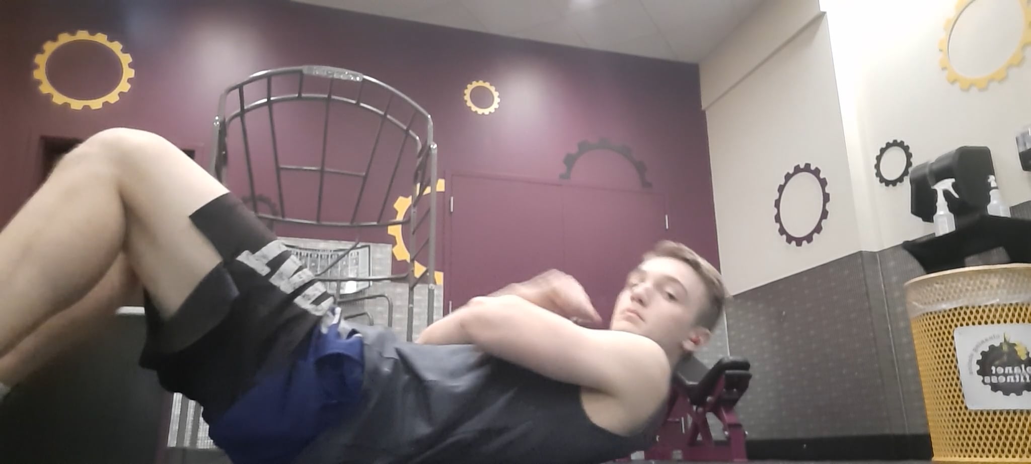 Watch josh courville's Sit Ups: 81 sit ups