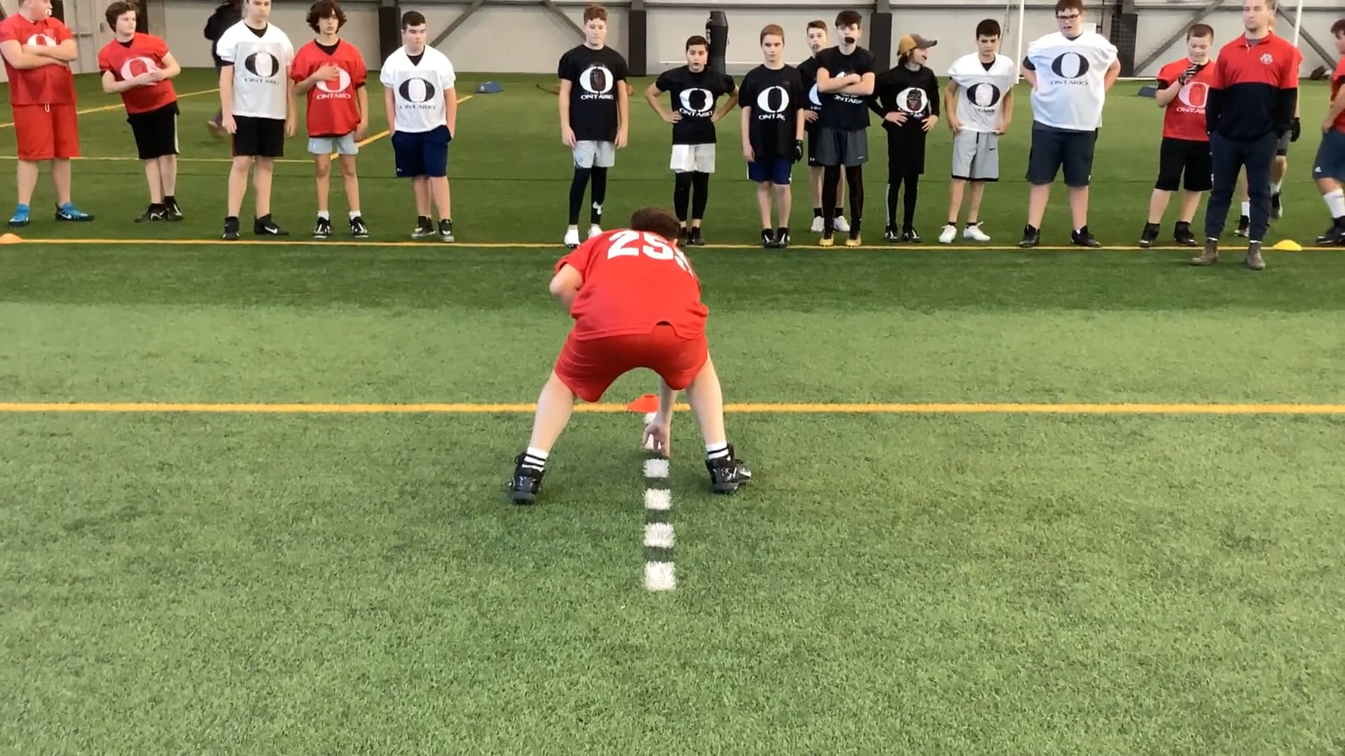 Watch PurpleShift athlete's 5-10-5 Agility: 6.22 seconds