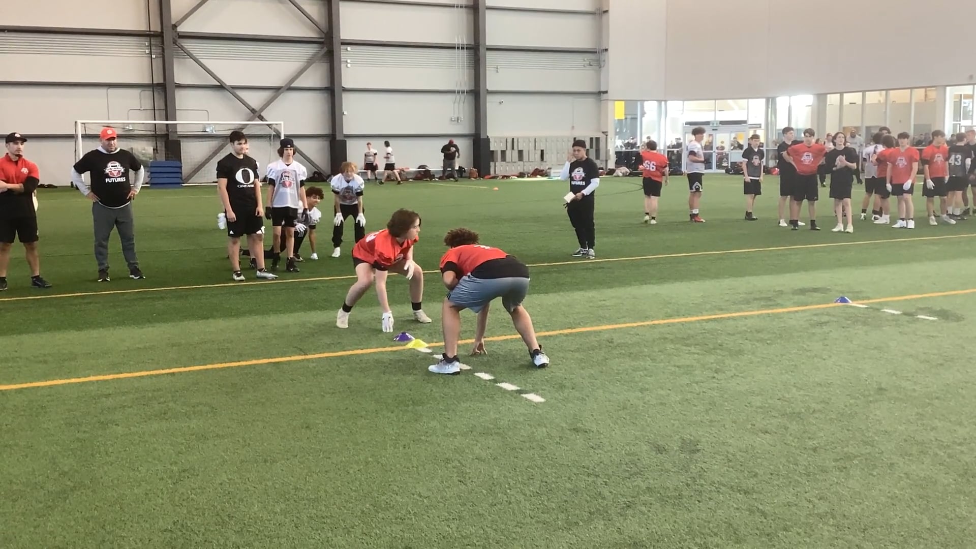 Watch PurpleShift athlete's 5-10-5 Agility: 5.07 seconds