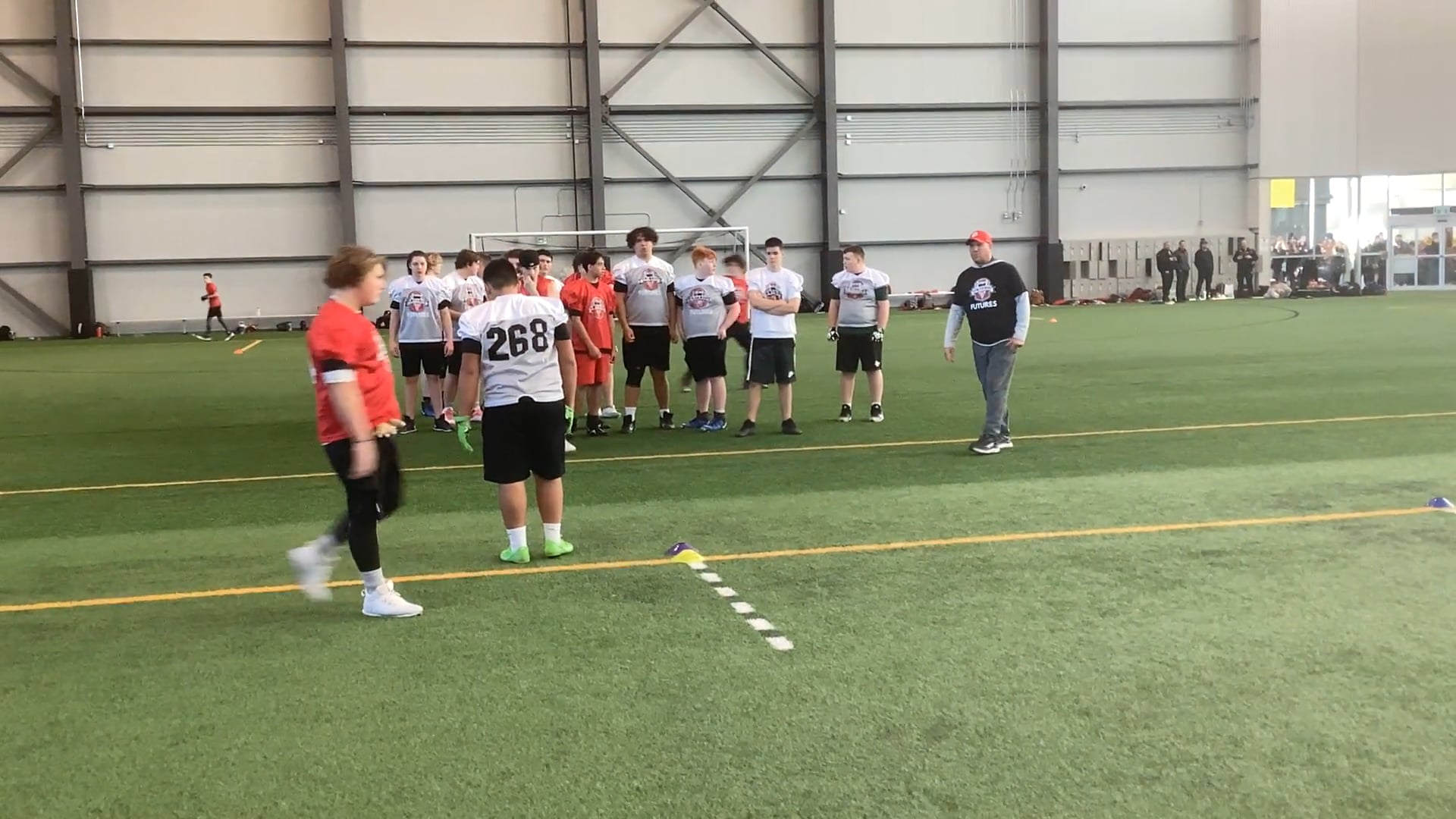 Watch Kalvin Sok's 5-10-5 Agility: 5.11 seconds