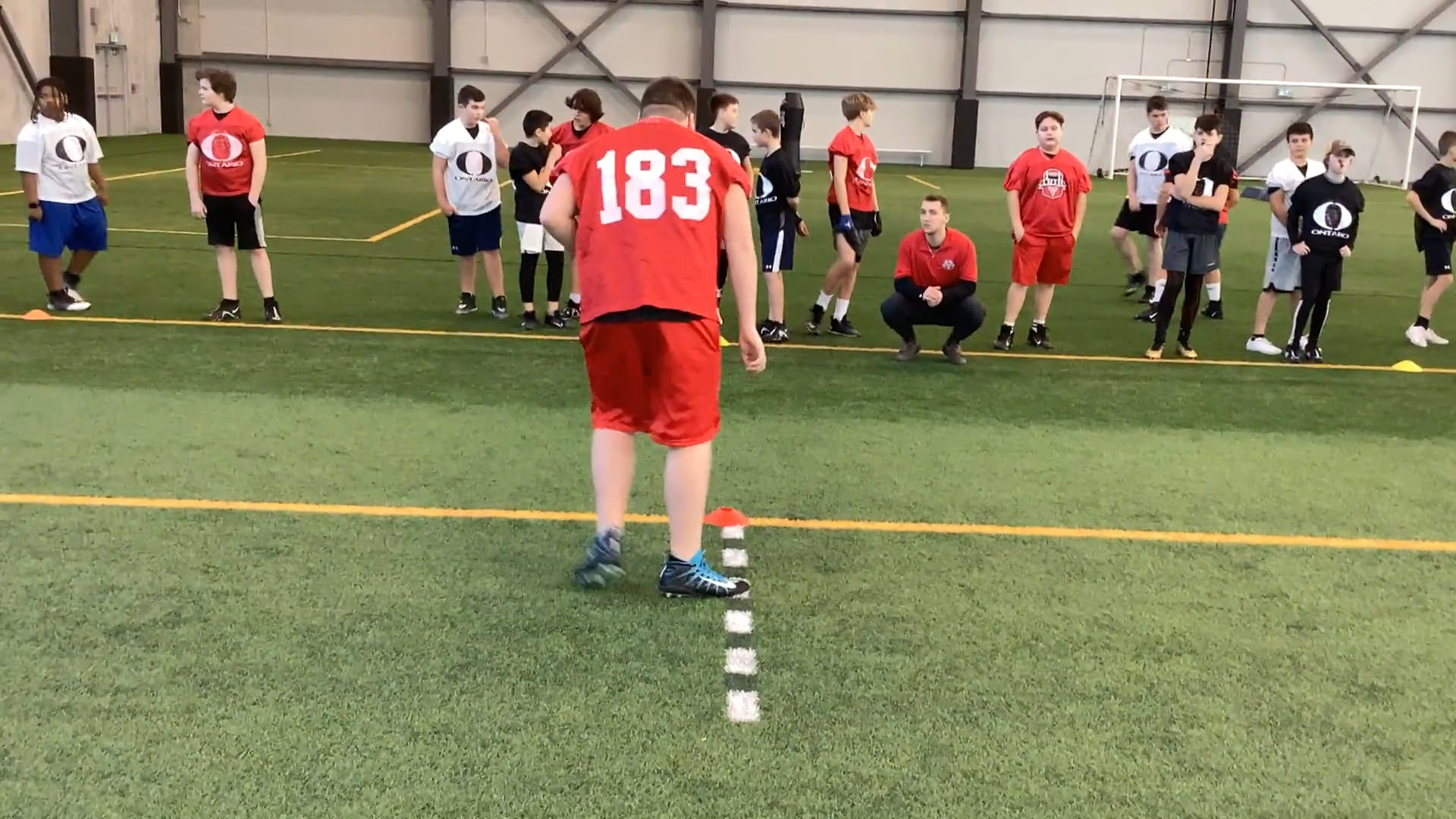 Watch ethan macdonald's 5-10-5 Agility: 7.29 seconds