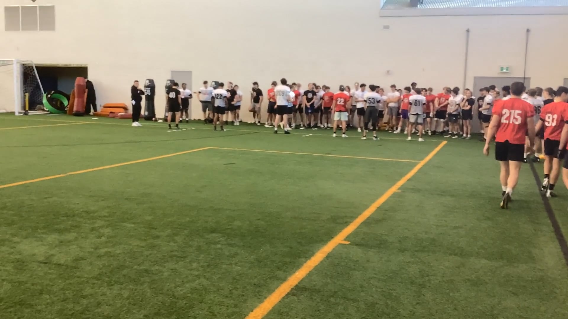 Watch gabe hamilton's 40 Yard Dash: 4.79 seconds