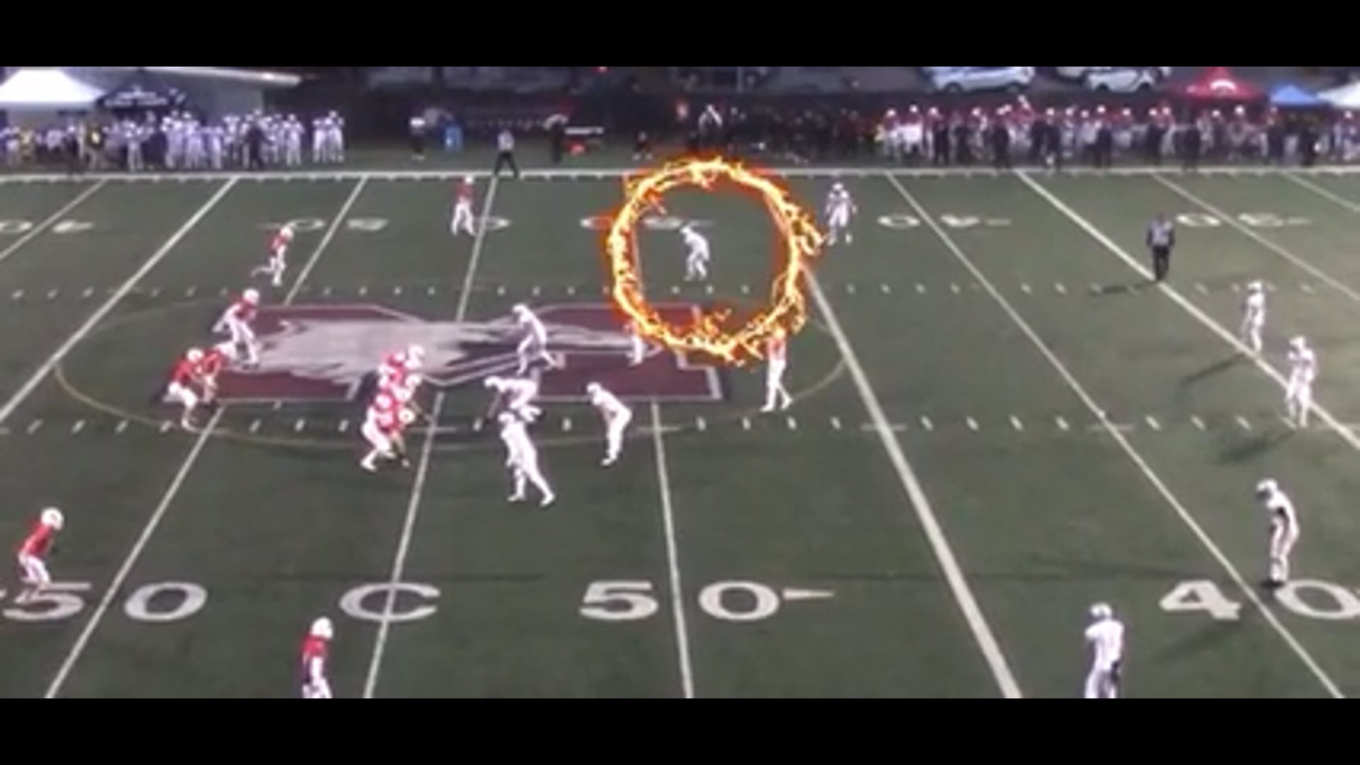 Watch mark yeudall's defensive half back film
