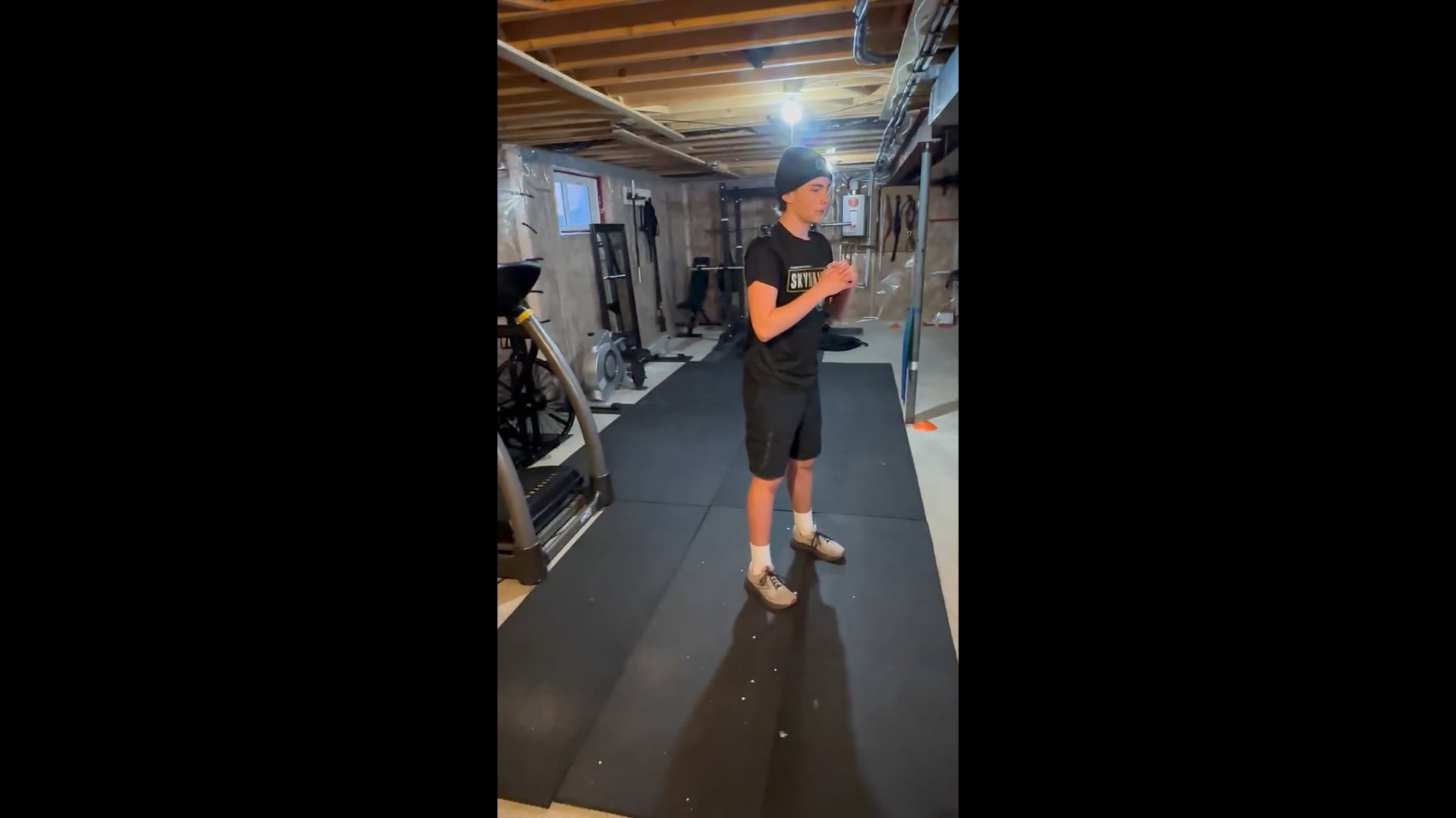 Watch cash cameron's Air Squats: 122 air squats