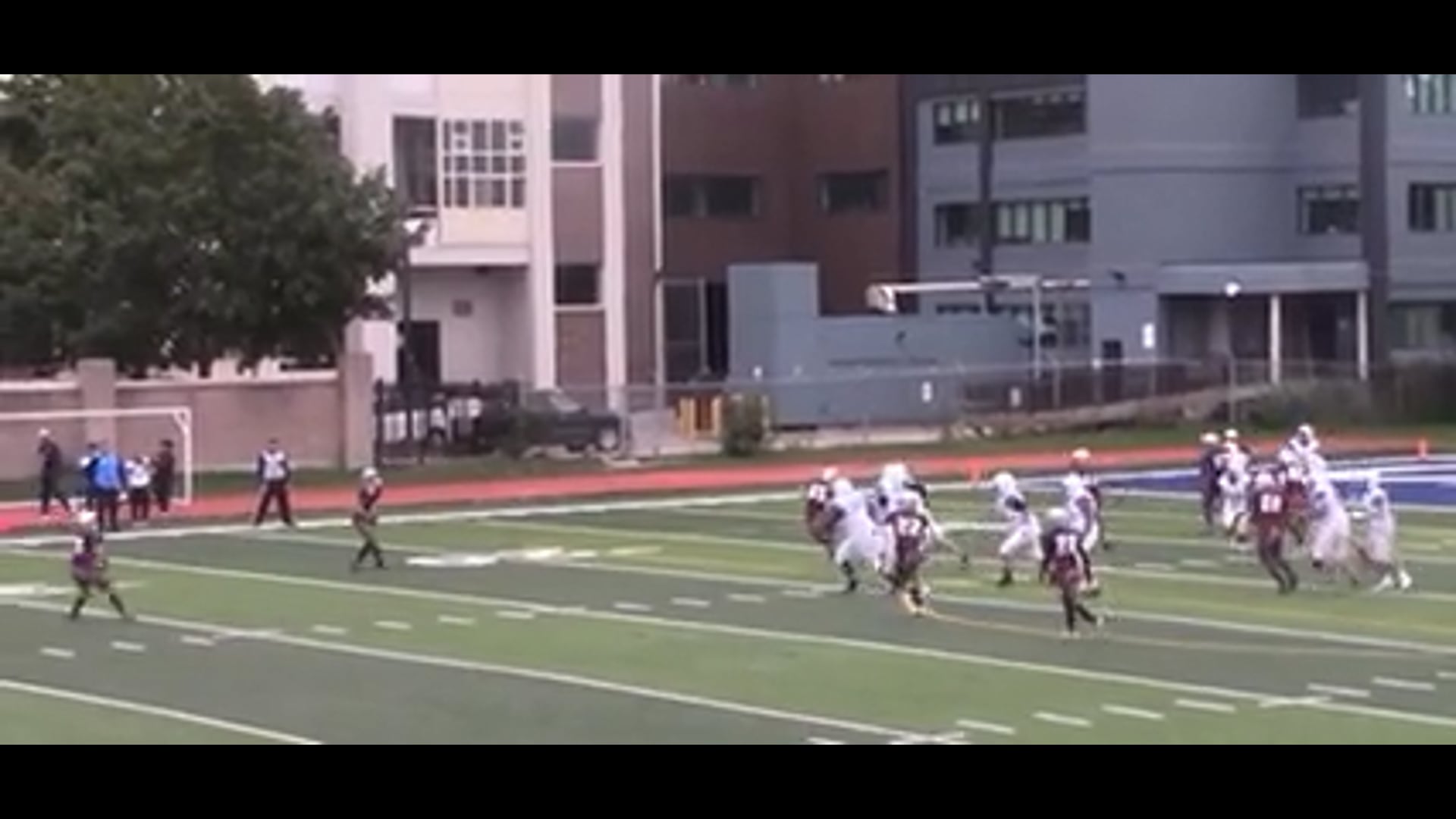 Watch mark yeudall's defensive half back film