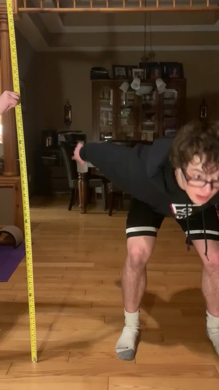 Watch michael curragh's Vertical Jump: 33.98 inches