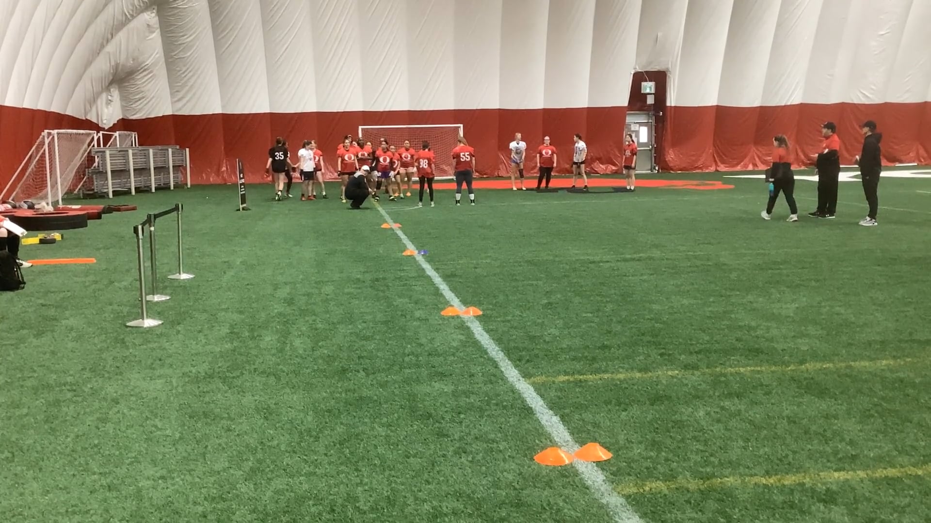 Watch élise fennell's 40 Yard Dash: 5.96 seconds