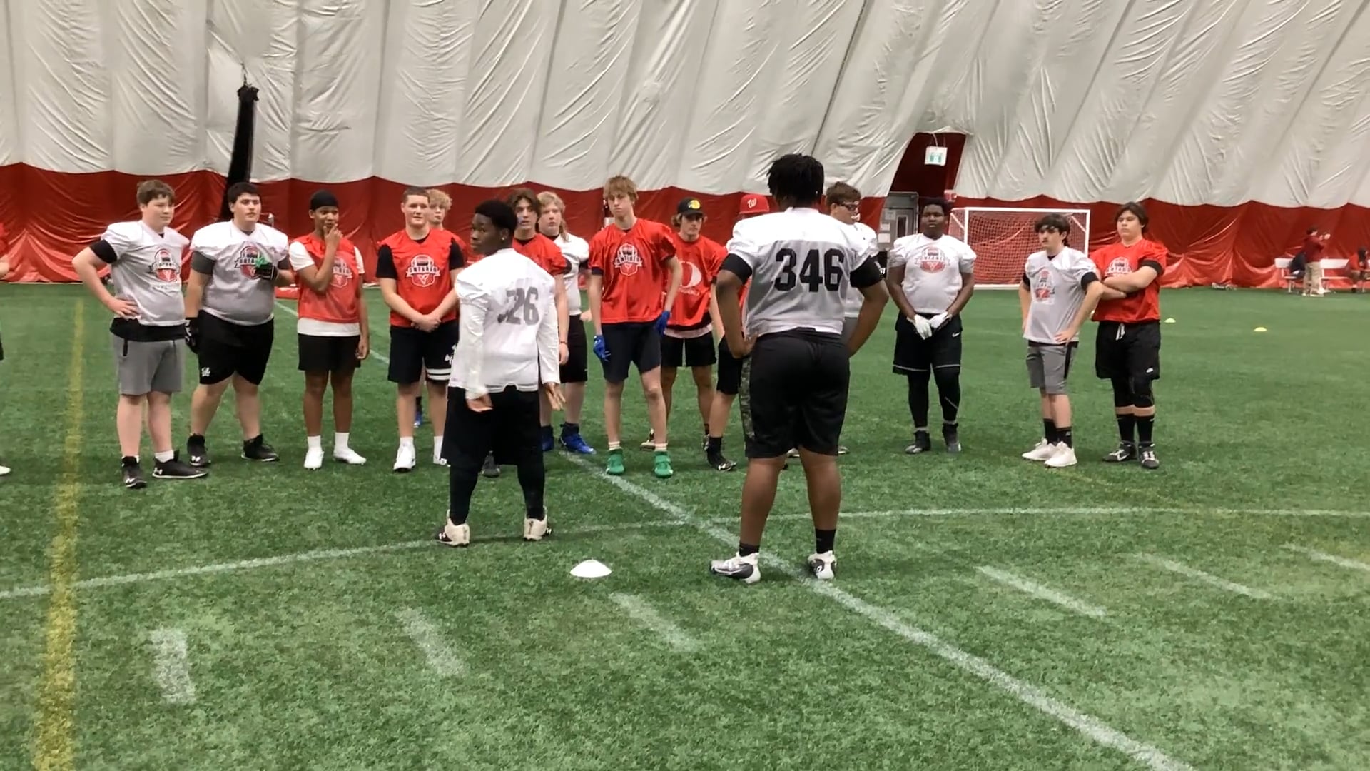 Watch jahziah prince's 5-10-5 Agility: 6.29 seconds