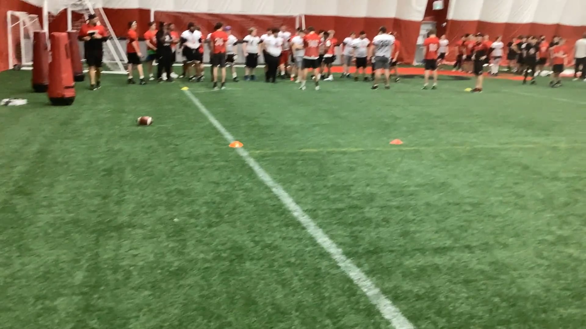 Watch braydon  thompson's 10 Yard Dash: 1.8 seconds