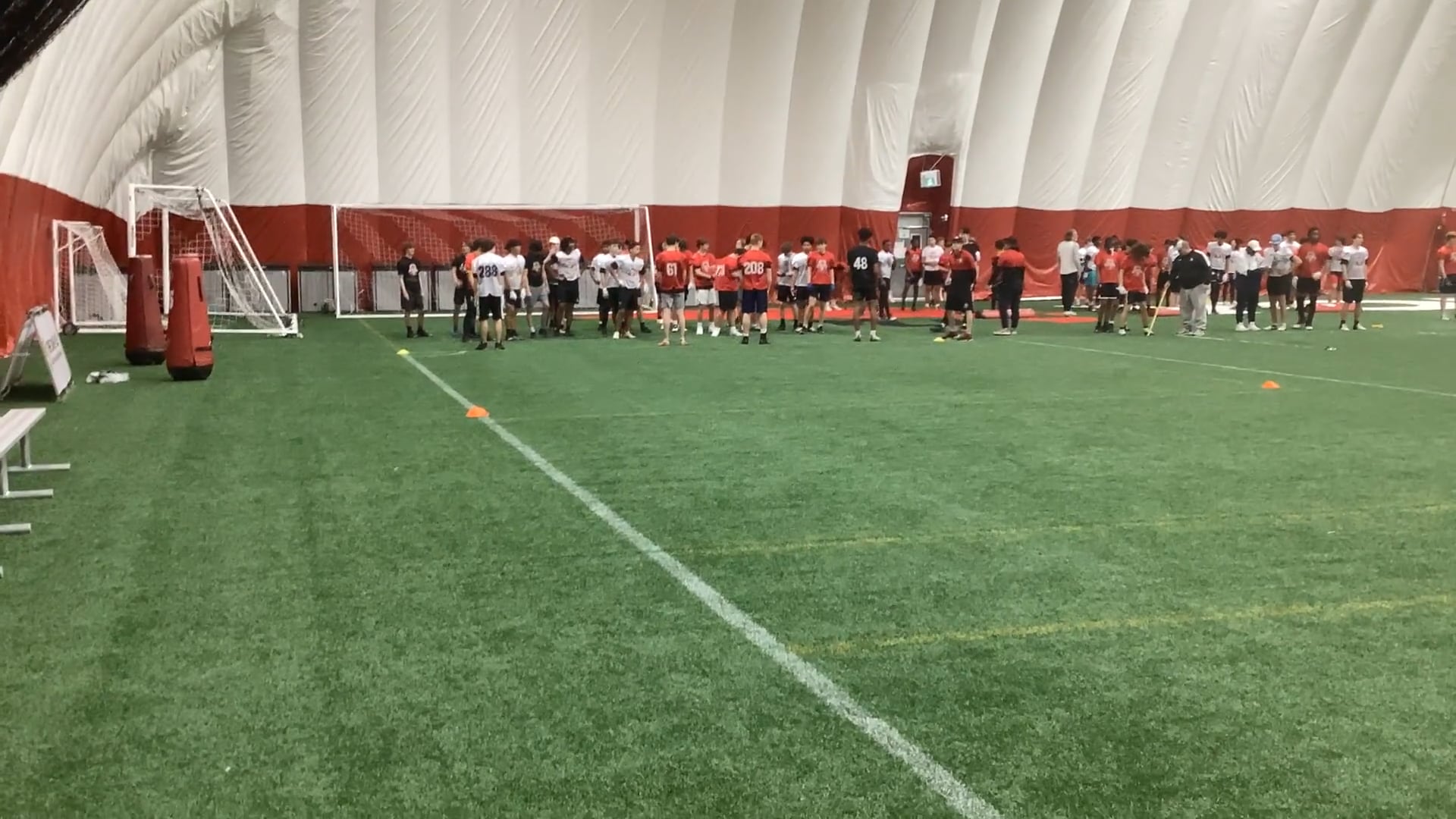 Watch mathieu desbiens's 40 Yard Dash: 5.07 seconds
