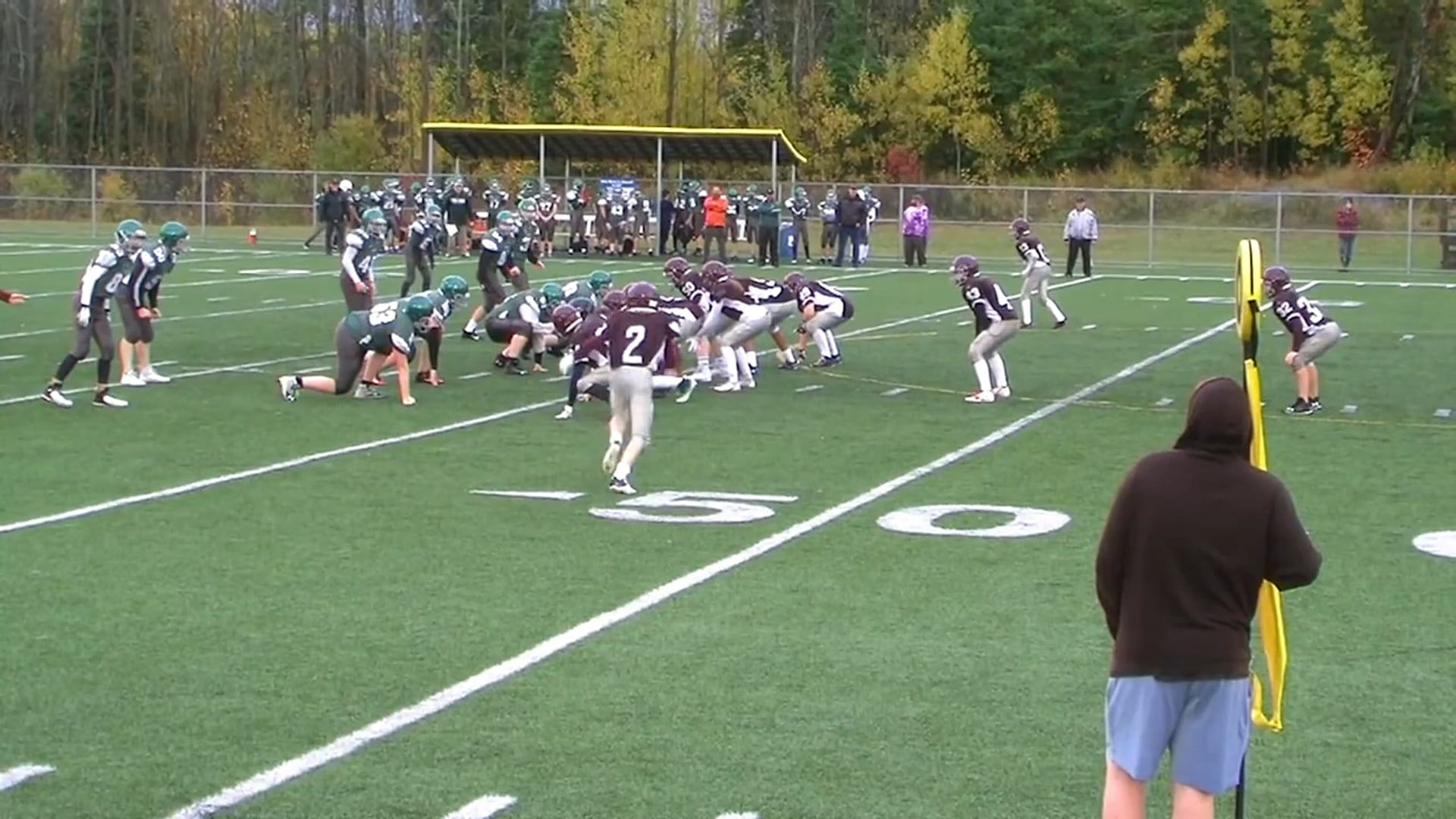 Watch mathieu desbiens's defensive half back film