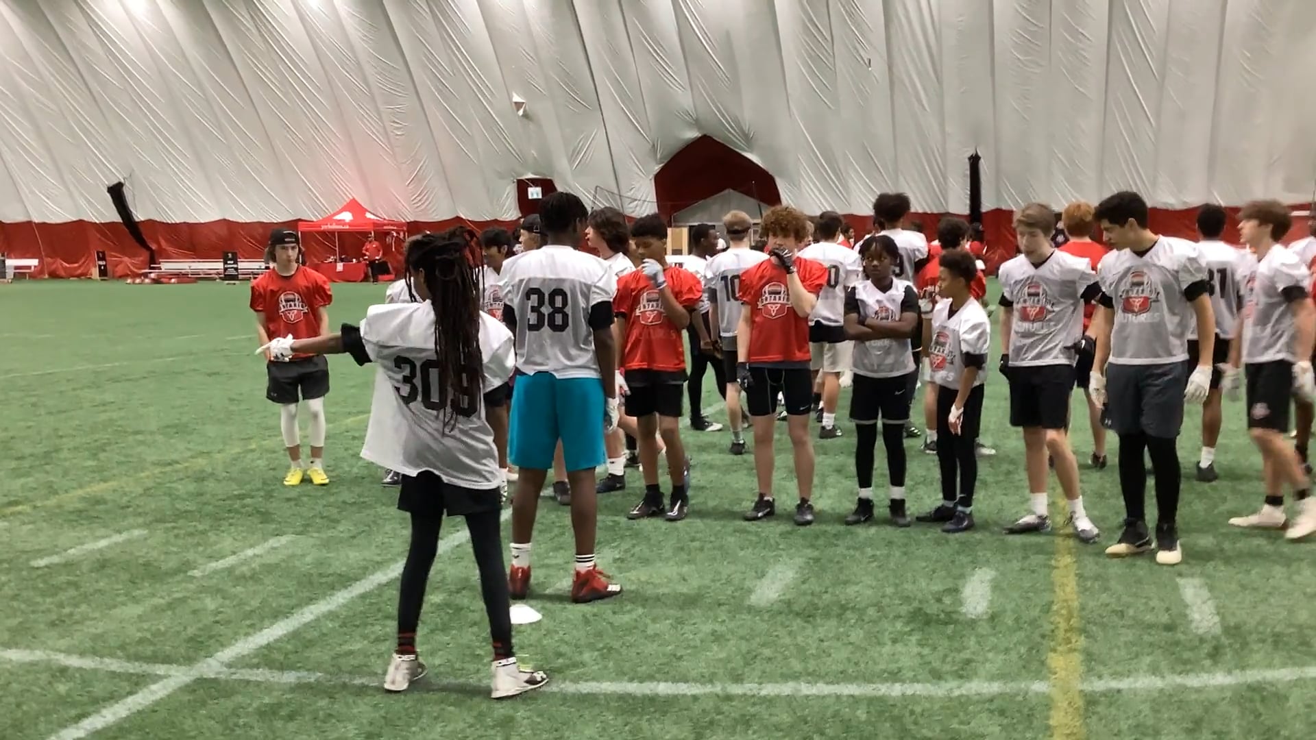 Watch shaka hartley's 5-10-5 Agility: 5.06 seconds