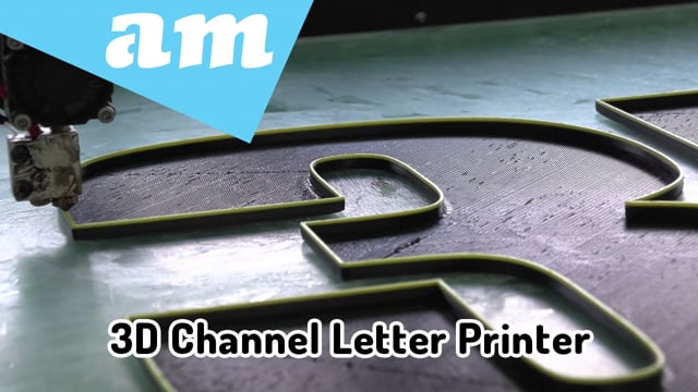 3D Channel Letter Printer Review, Dual Colour 3D Printing for Easy LED Channel Letter Making