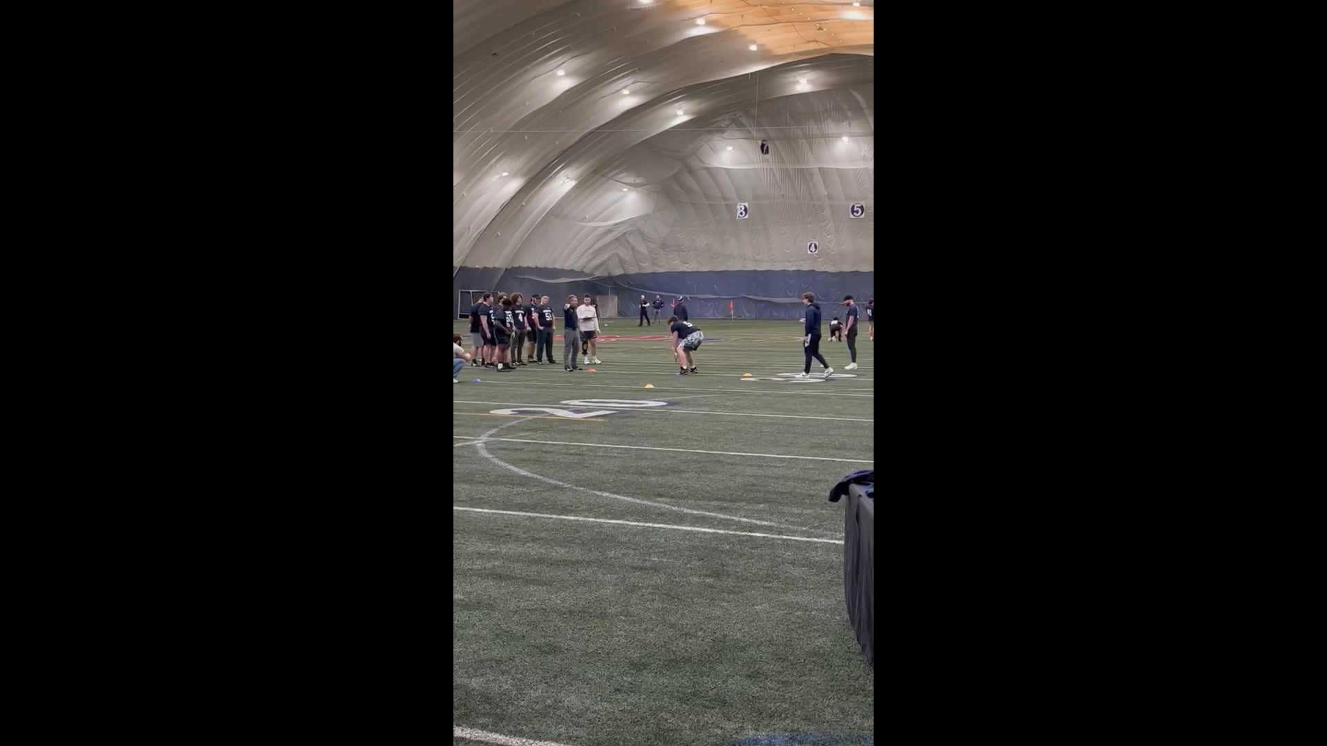Watch lee jasper's 5-10-5 Agility: 5.85 seconds