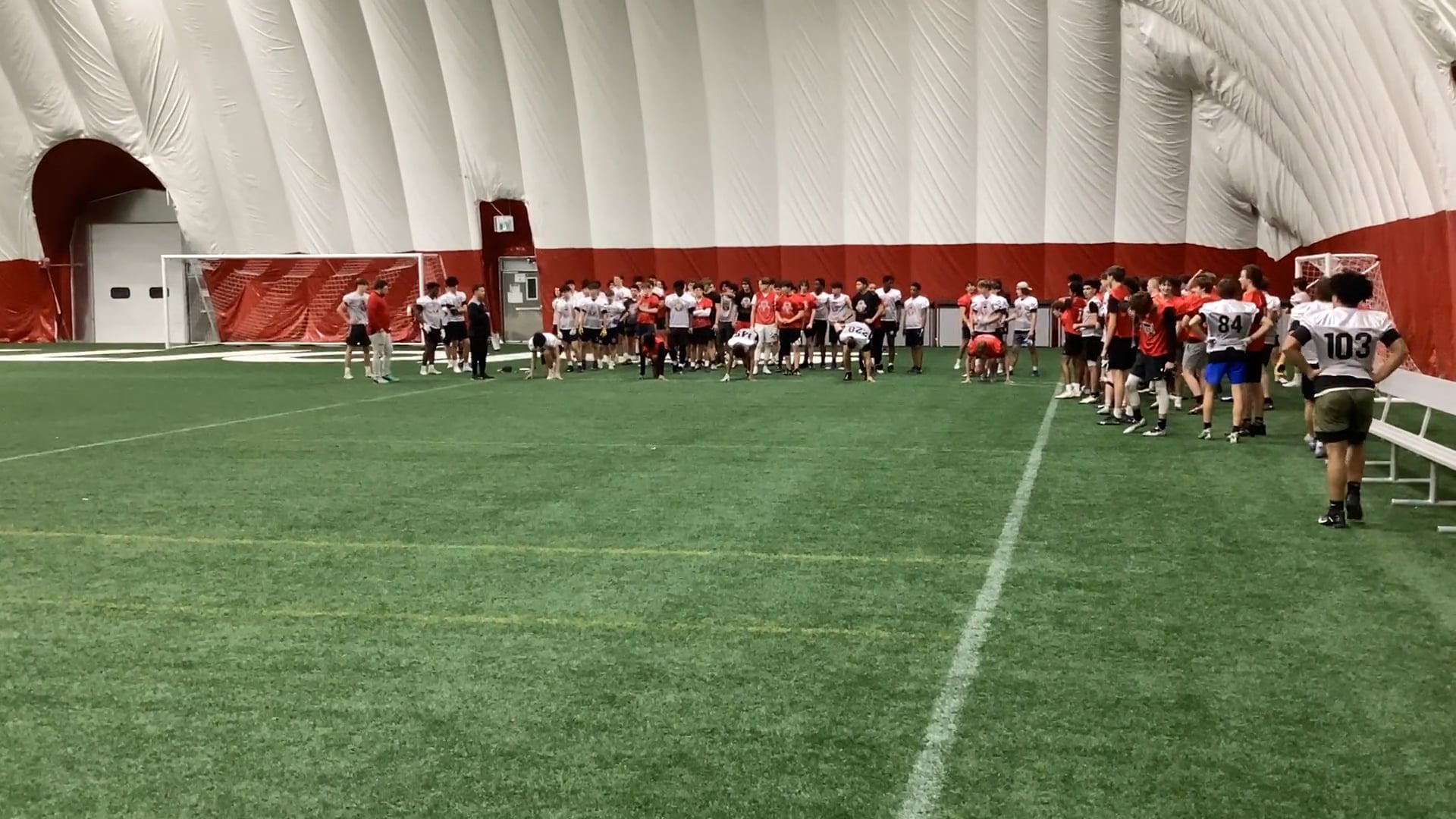 Watch cole stewart's 40 Yard Dash: 5.27 seconds